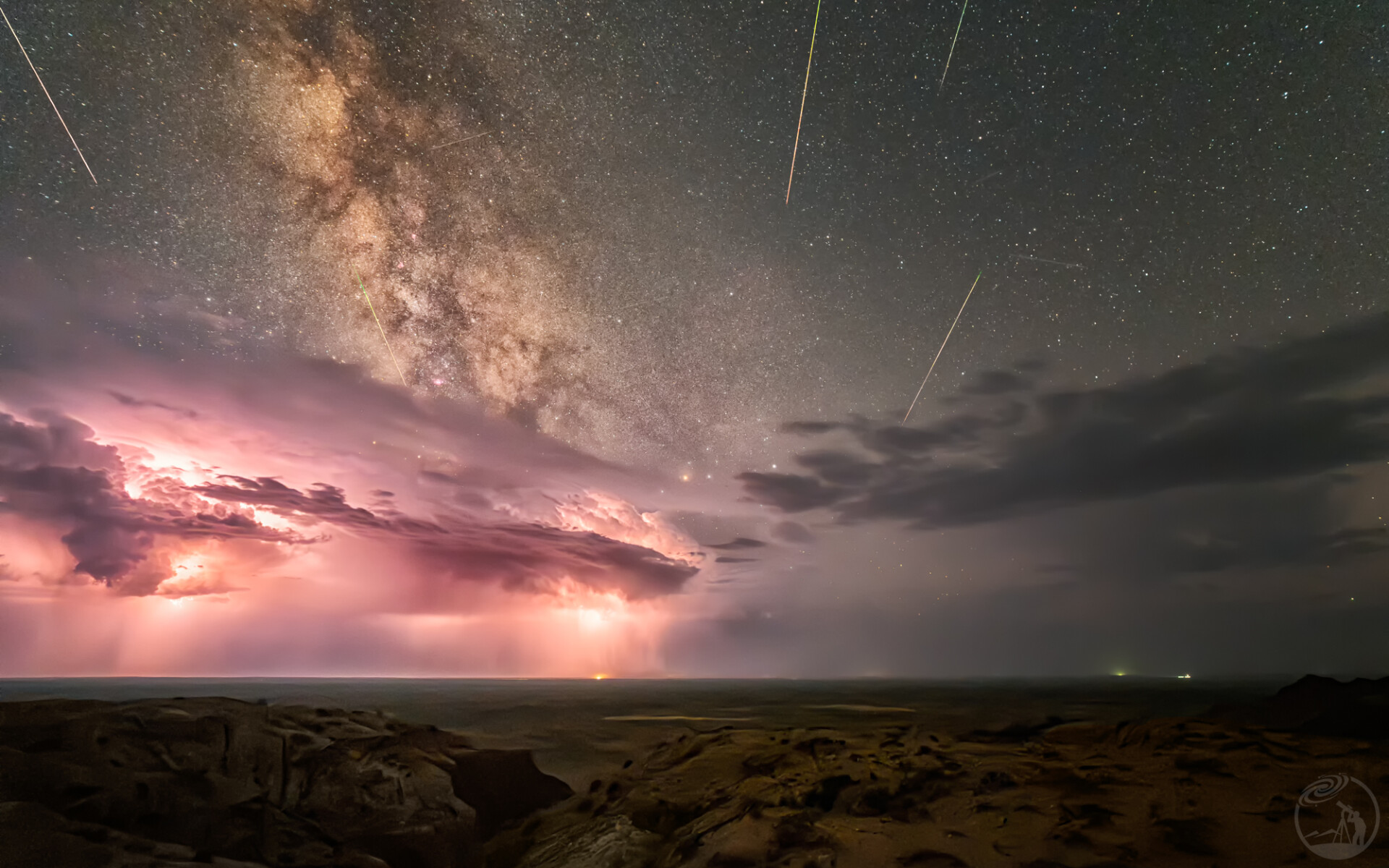 大红山雷暴星陨夜