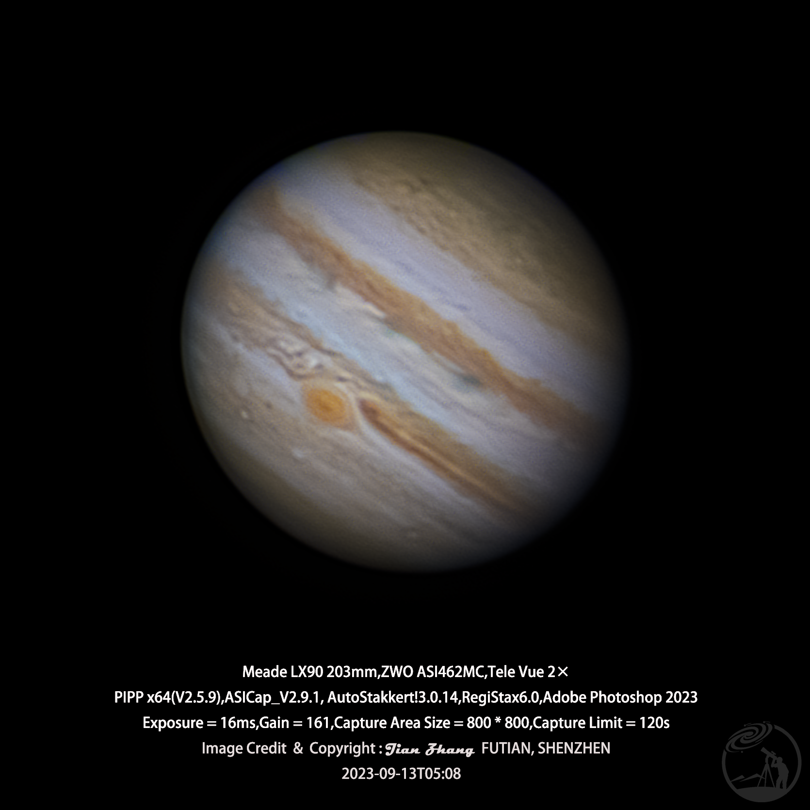 20230913木星和大红斑