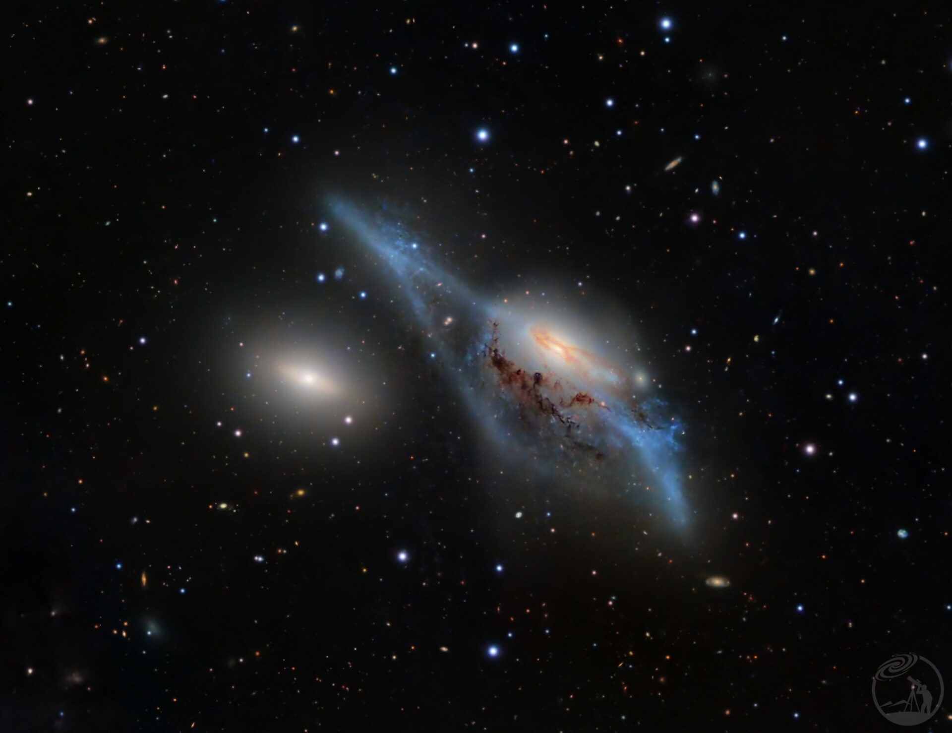 NGC4438 马卡良之眼