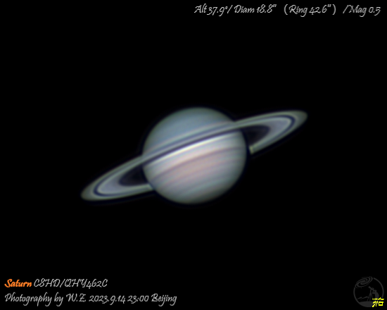 北京9月14日晚C8土星