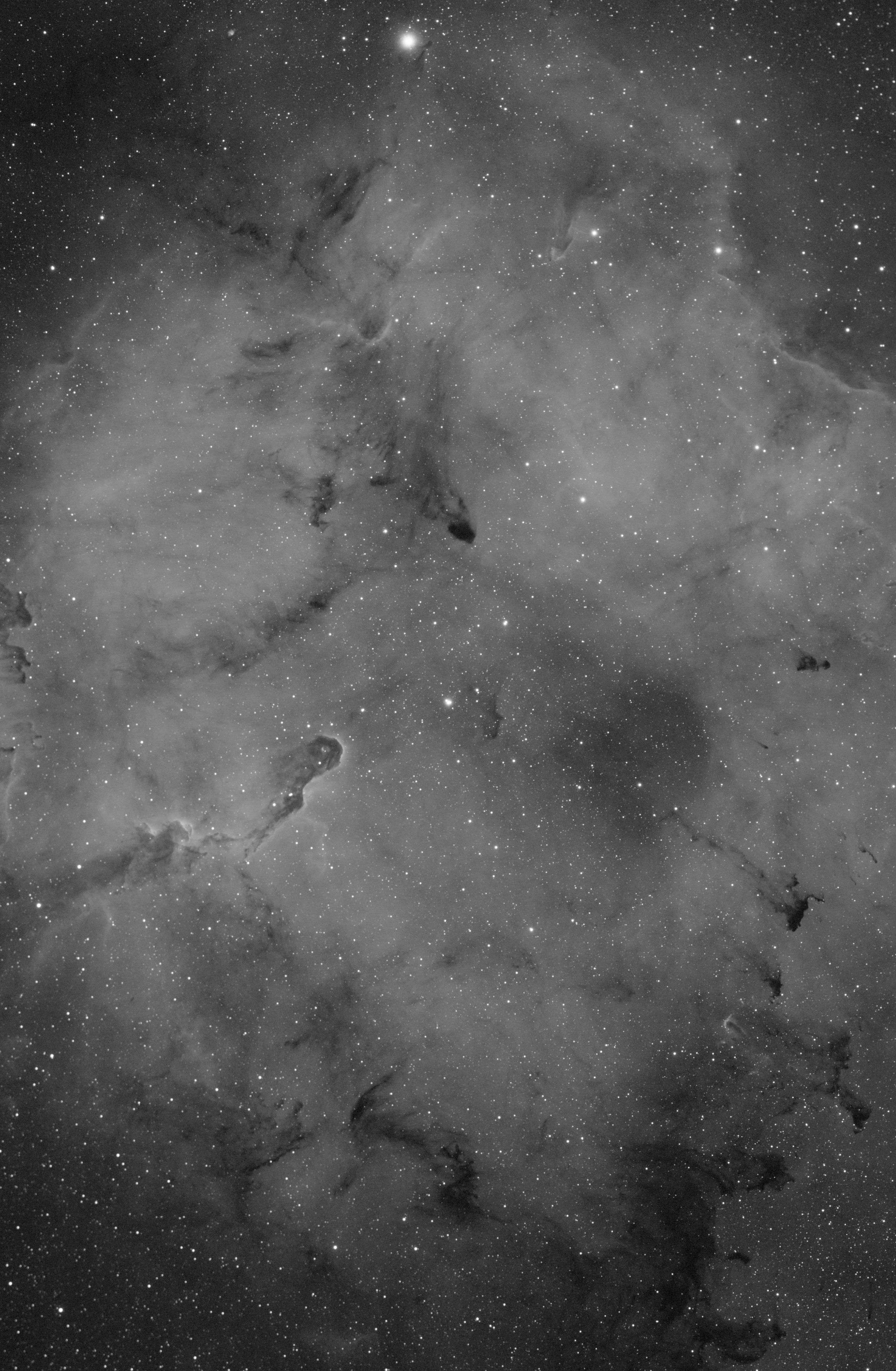IC1396-象鼻星云区域氢氧硫元素丰度分布对比GIF