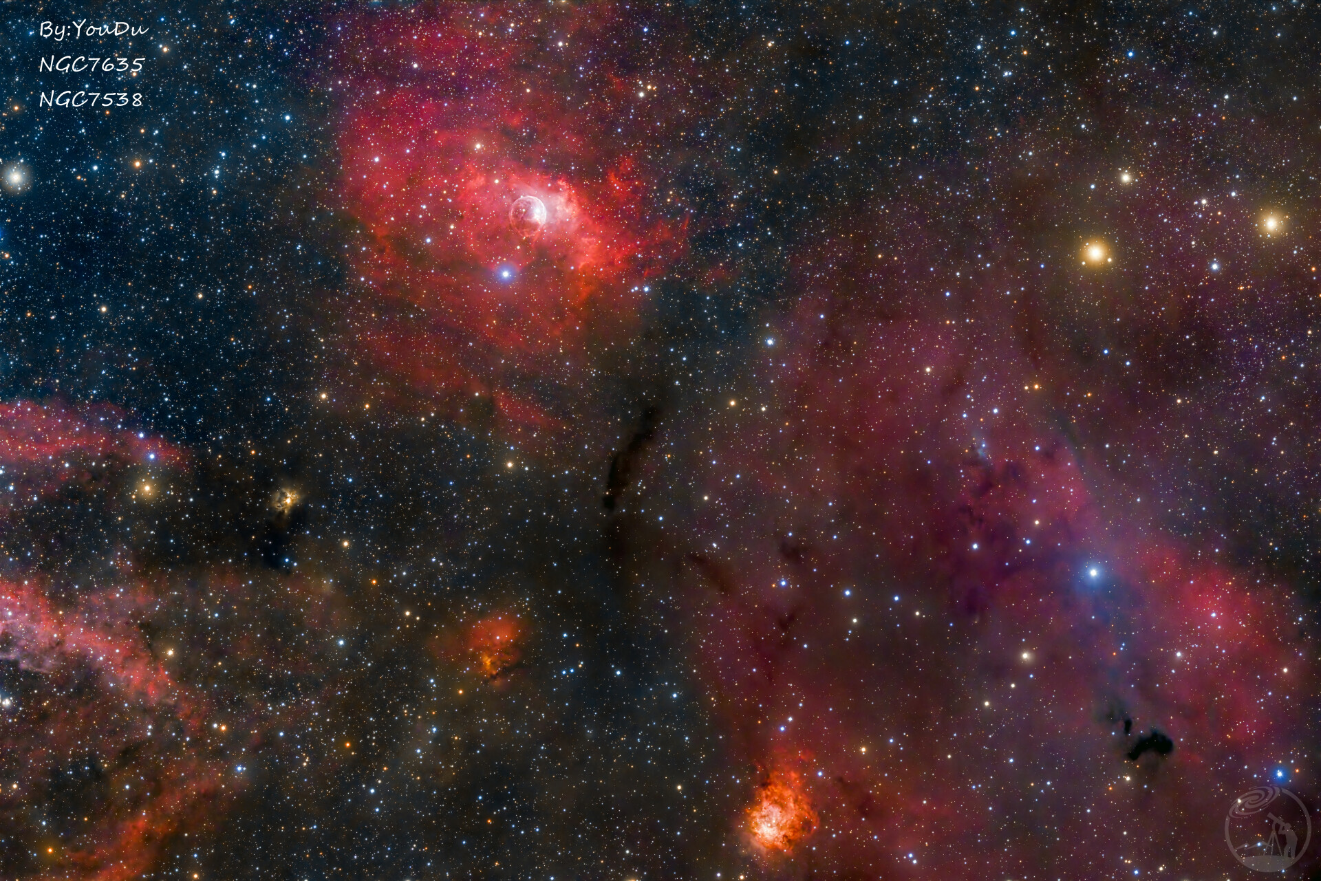 NGC7635/NGC7538