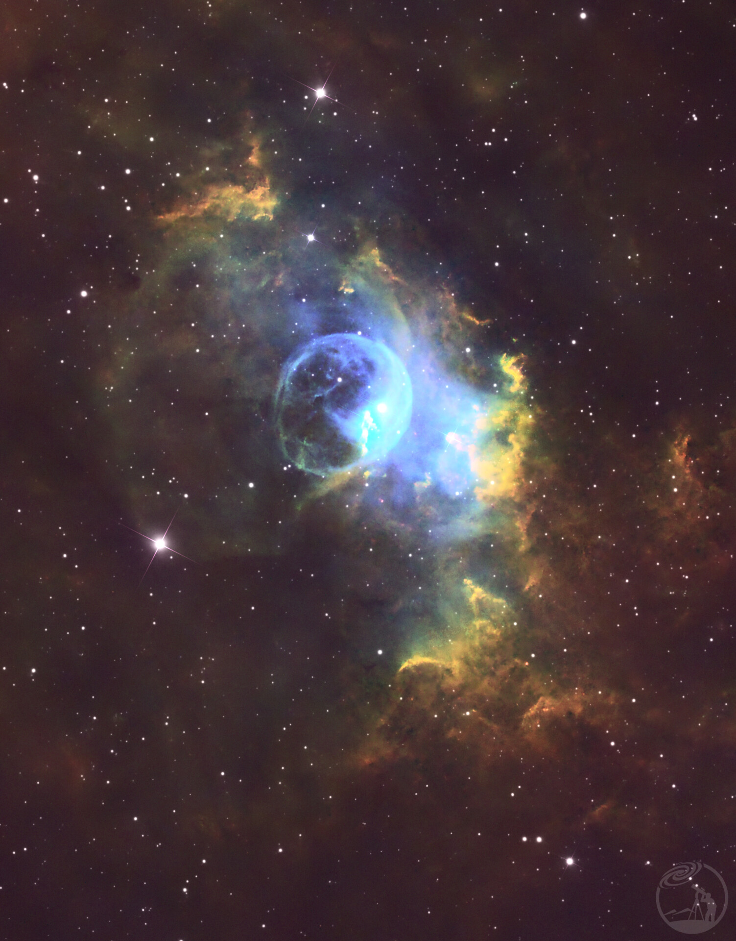 气泡星云，NGC7635