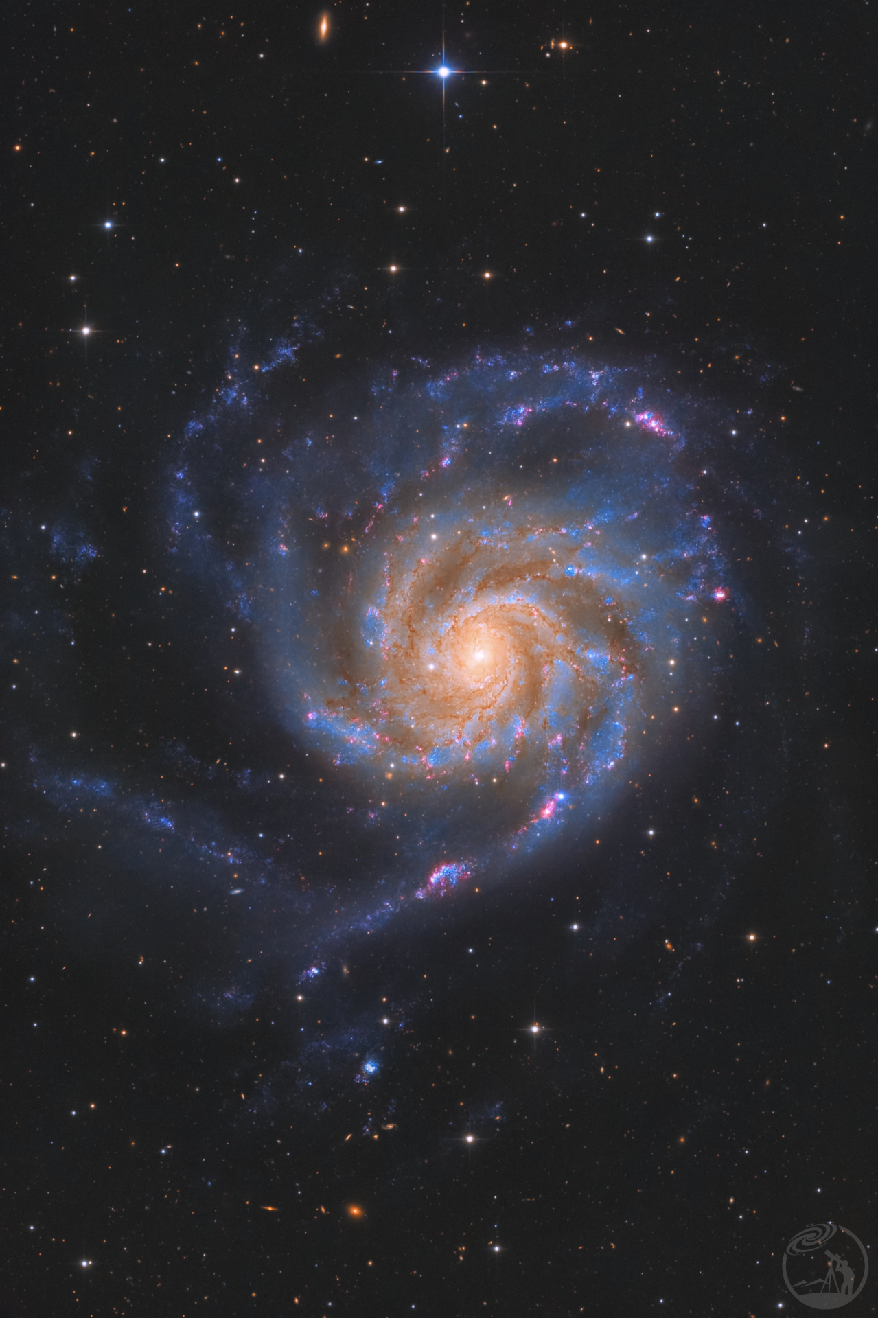 M101风车星系