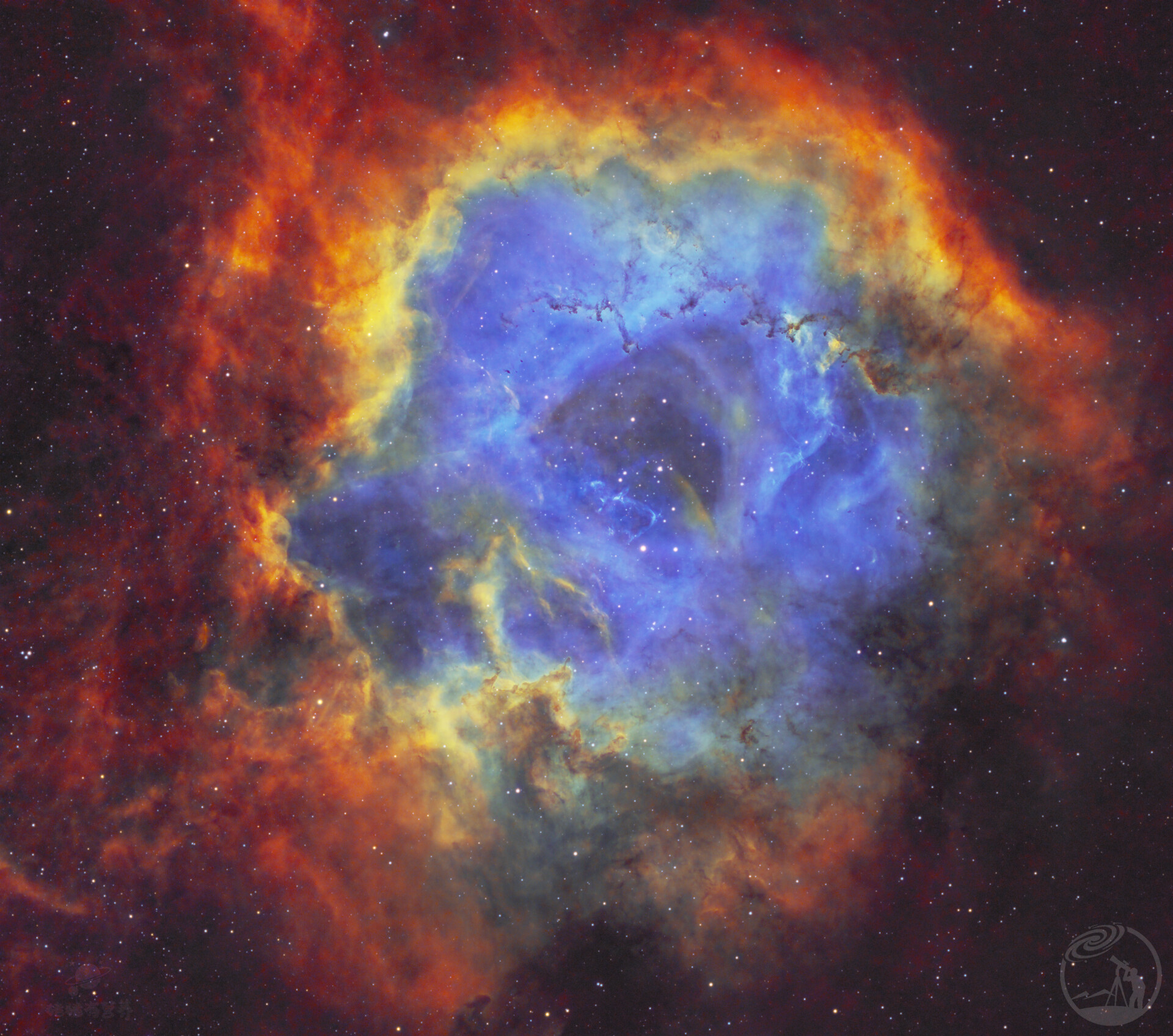 NGC2244彩虹玫瑰星云