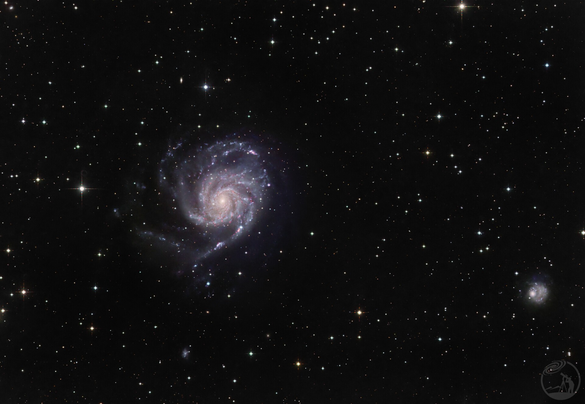 超新星爆发中的m101
