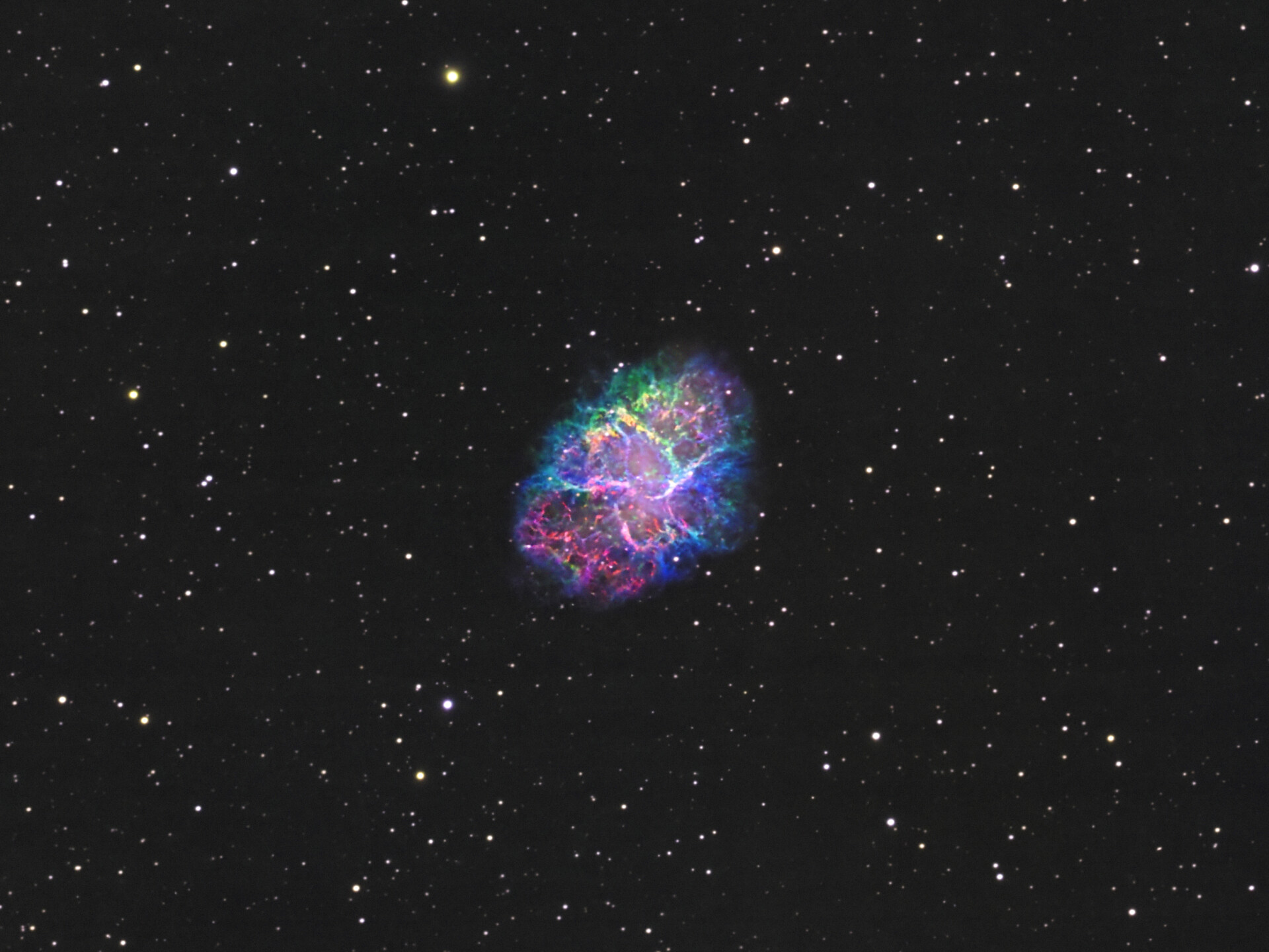 M1 蟹状星云 SHO