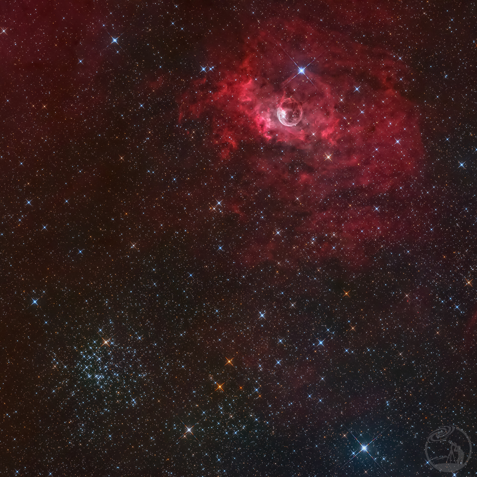 NGC7635气泡星云