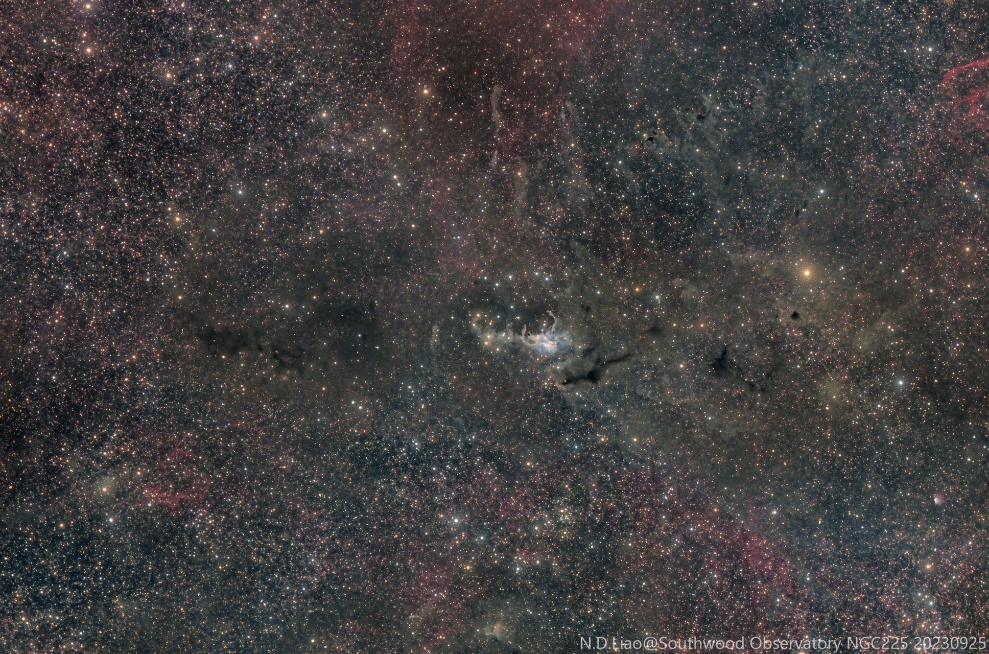 *极品素材*（NGC225），广东第一峰2级区，总曝光15小时