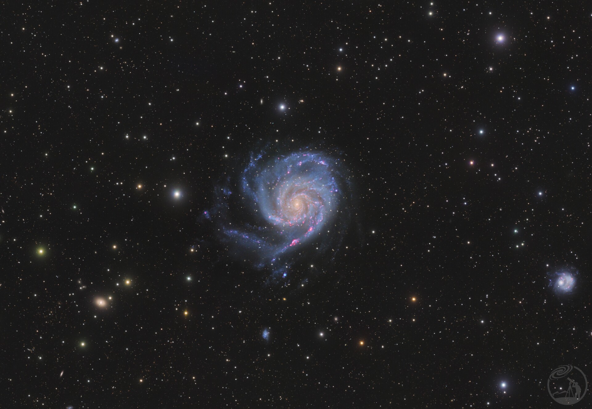 M101风车星系