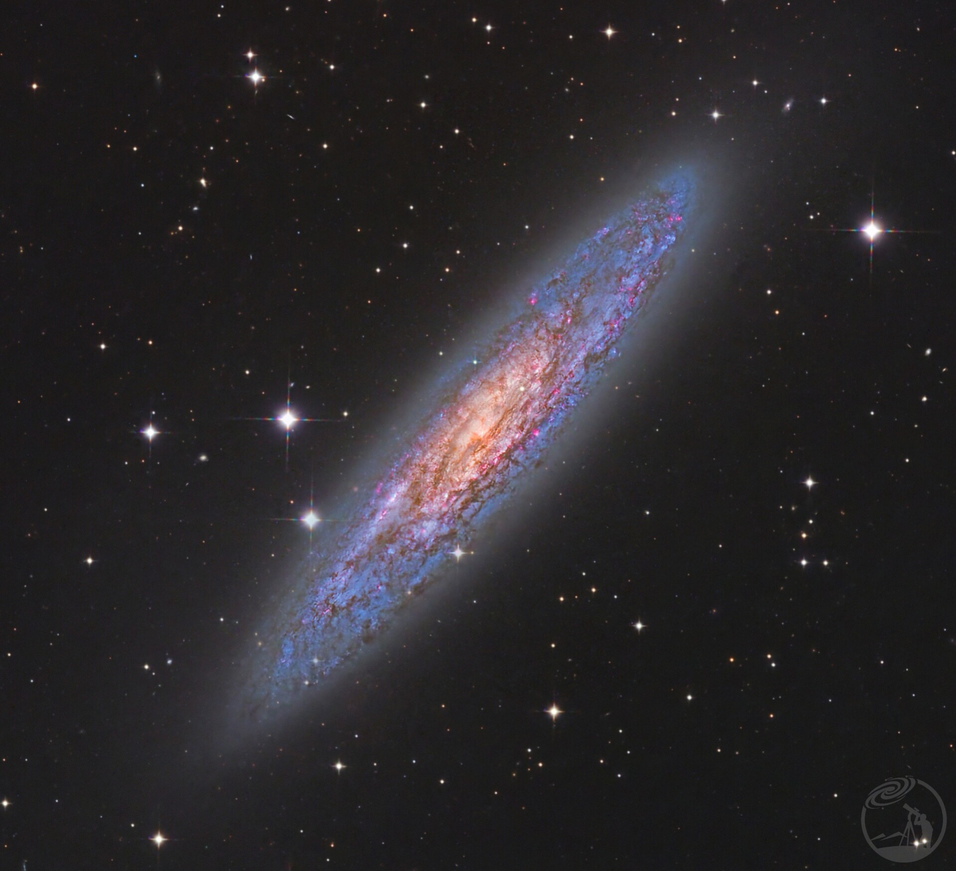 NGC253银元星系