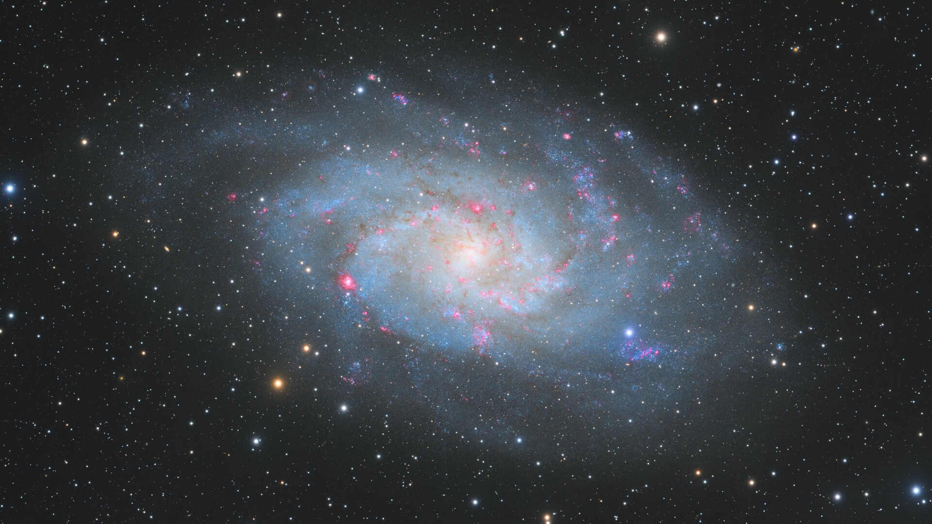 M33三角座星系