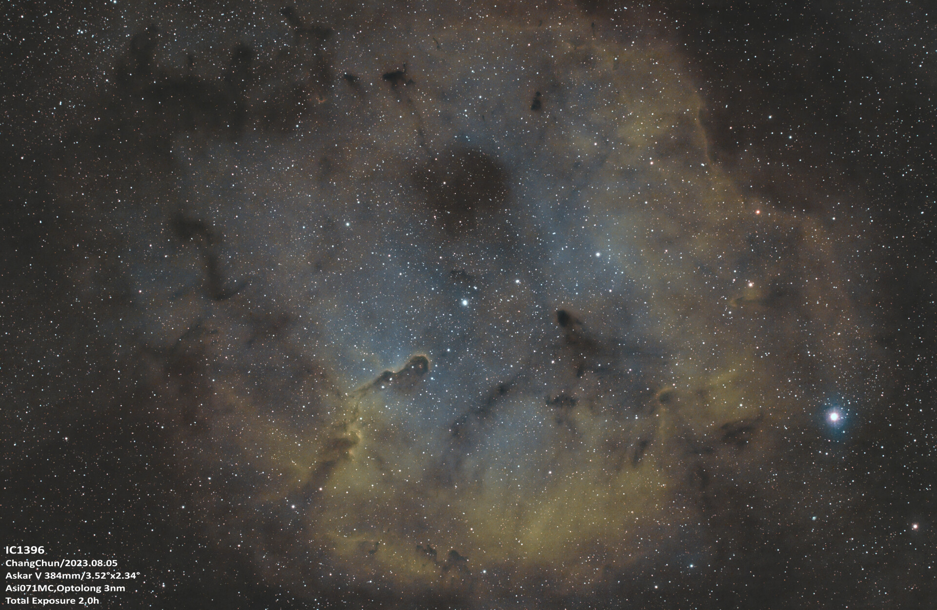IC1396 象鼻管星云