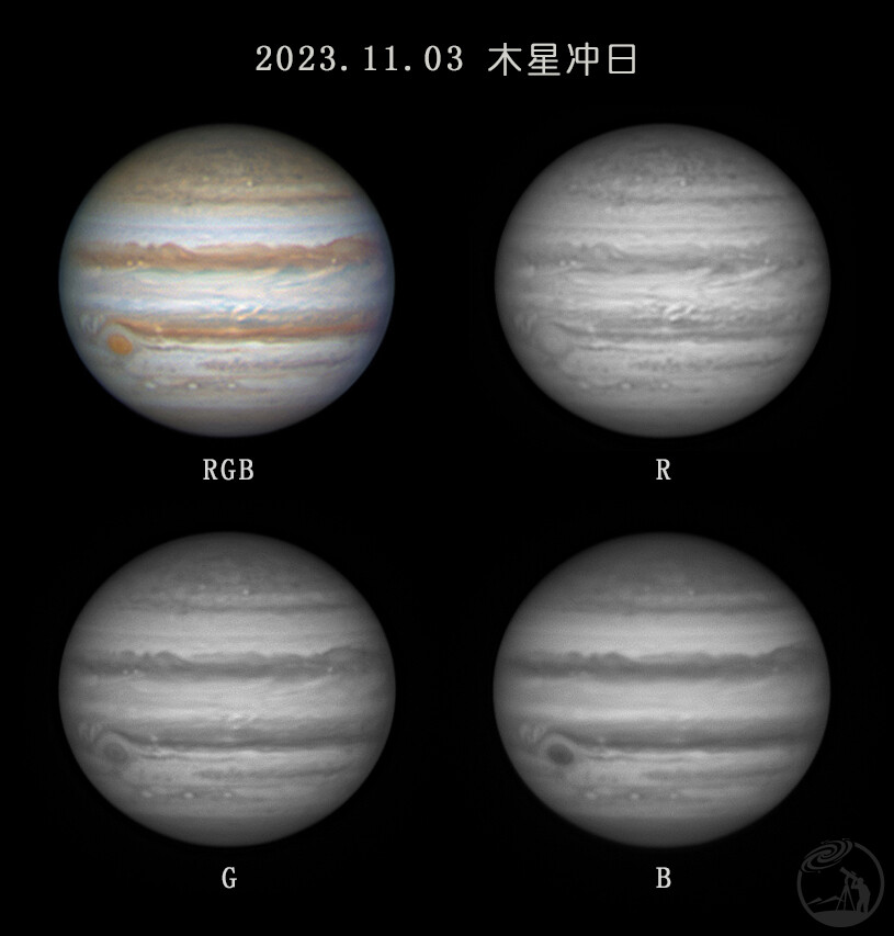 11.03木星冲日（黑白相机版）