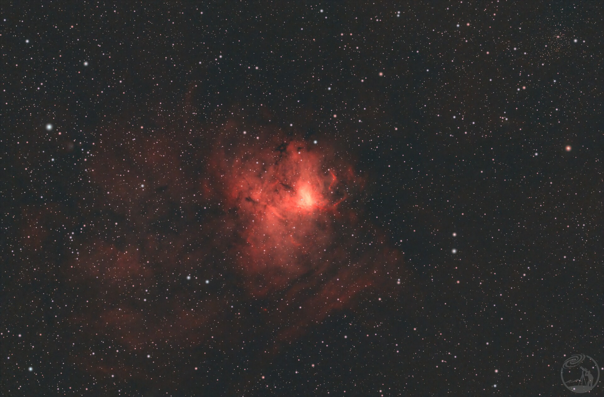 NGC 1491化石足迹星云