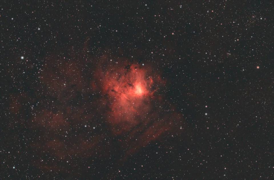 NGC1491化石足迹星云