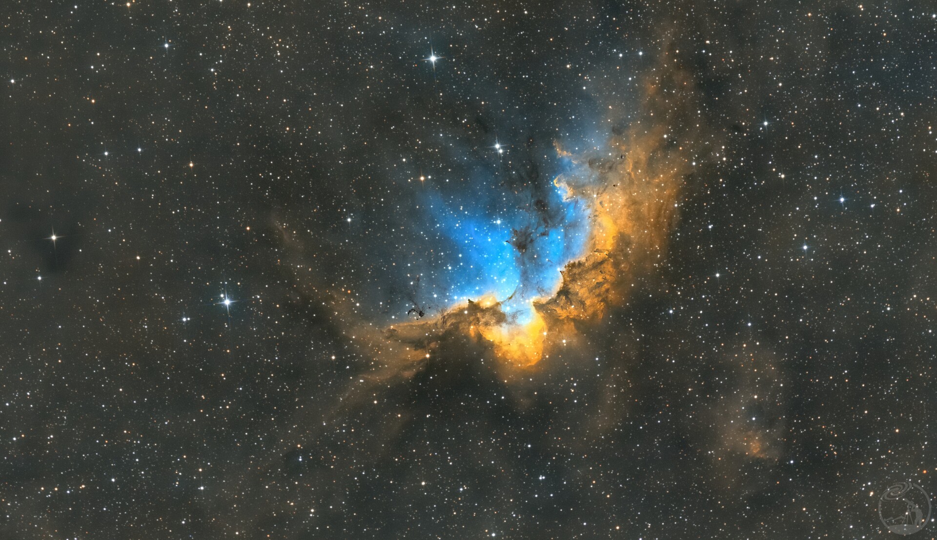 NGC7380巫师星云（哈利波特与金飞贼）