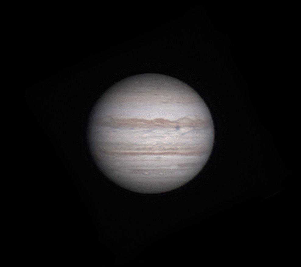 23年一月初到11月初的木星大小变化