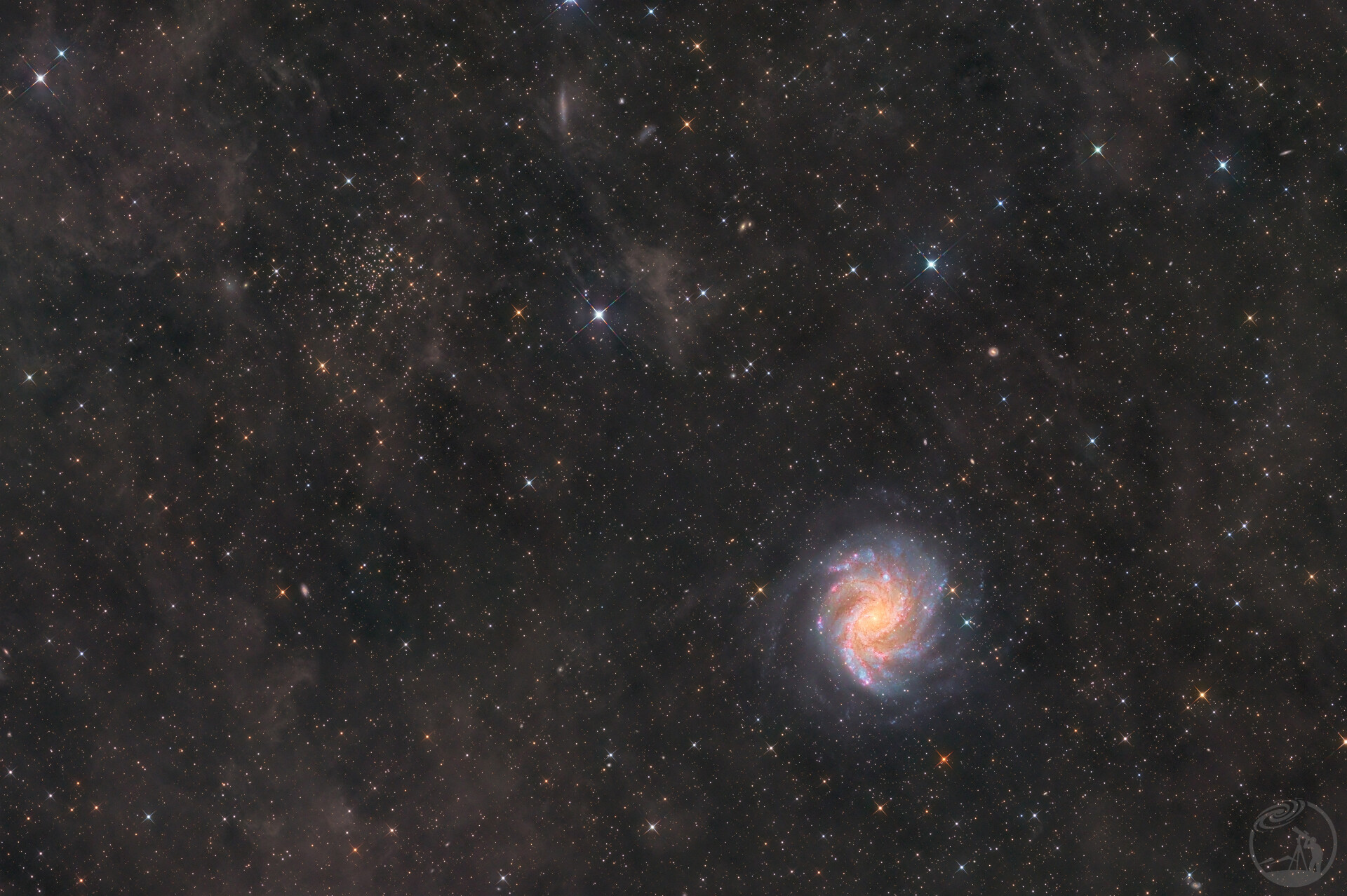 NGC6946 烟火星系