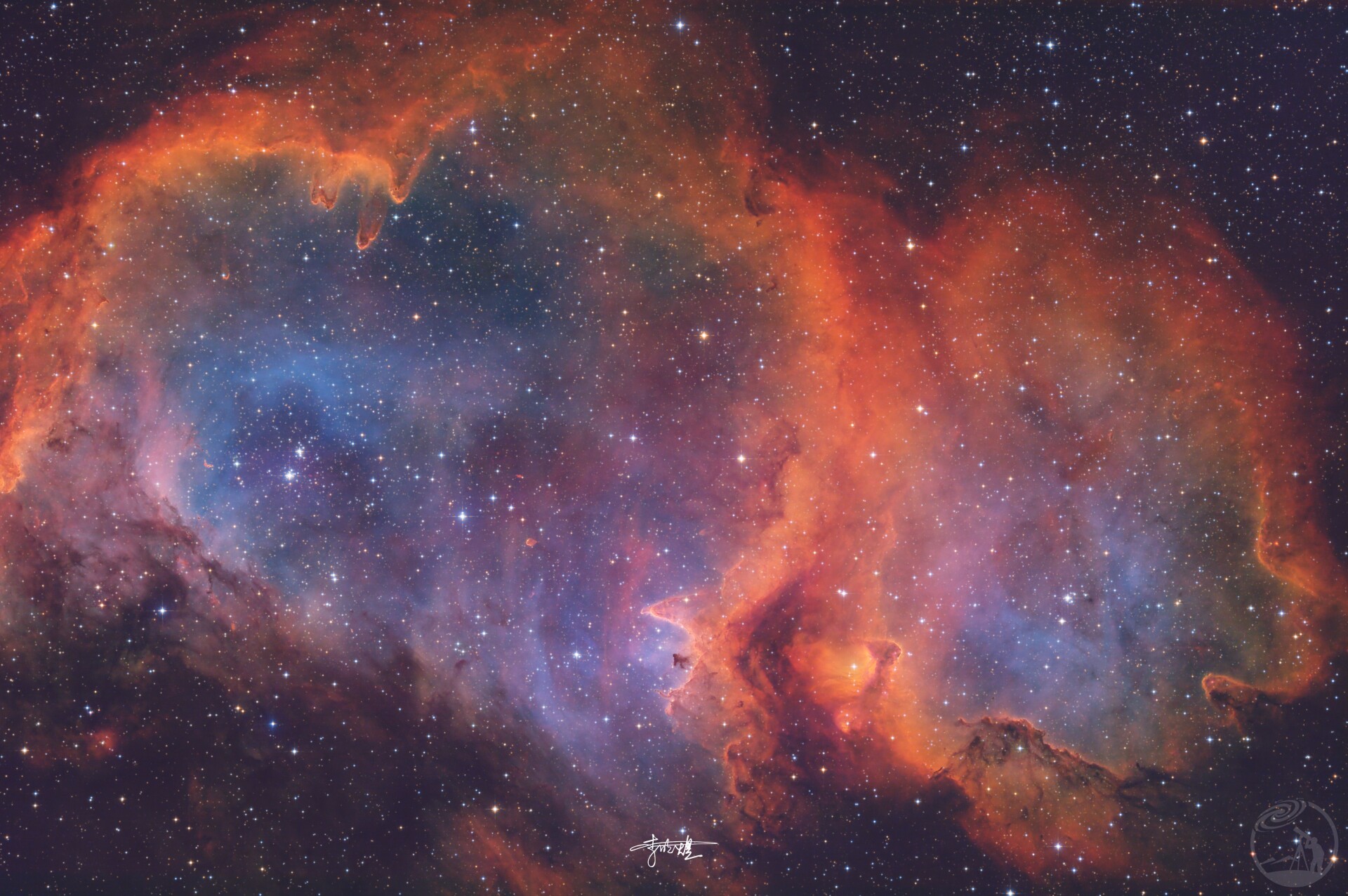 IC1848灵魂&小黑子星云