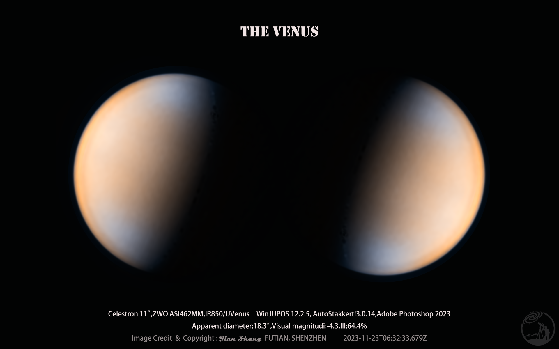 64.4%的金星（20231123）