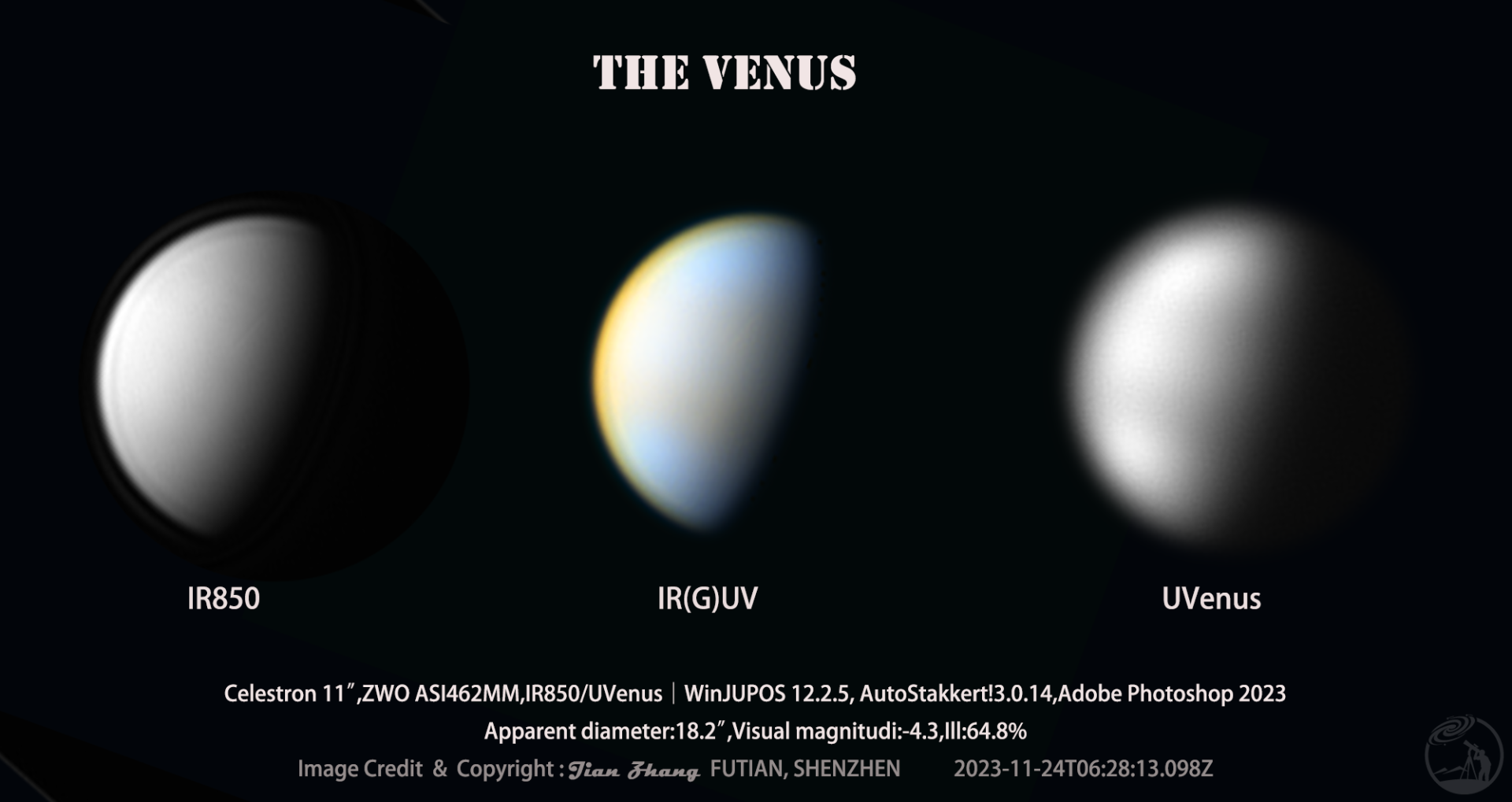 64.8%的金星（20231124）