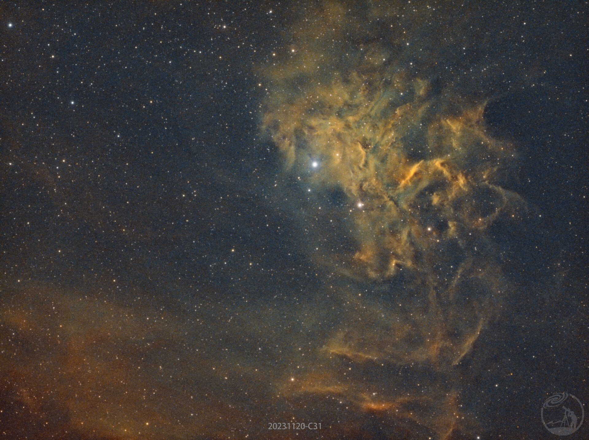 火焰星云IC443
