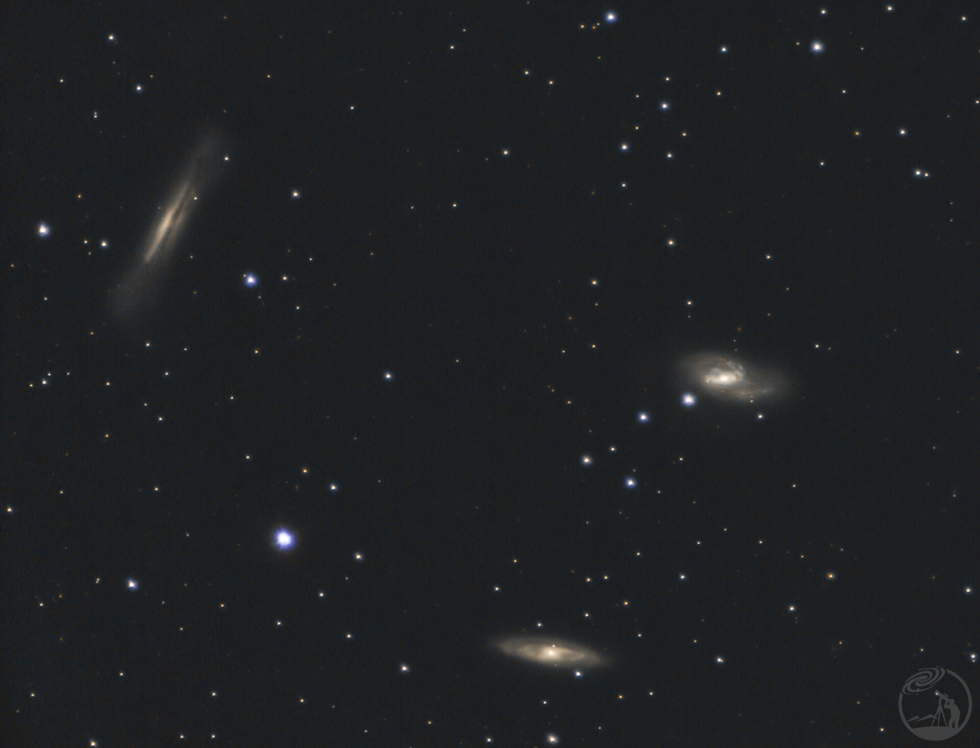 m66狮子座3星系合影