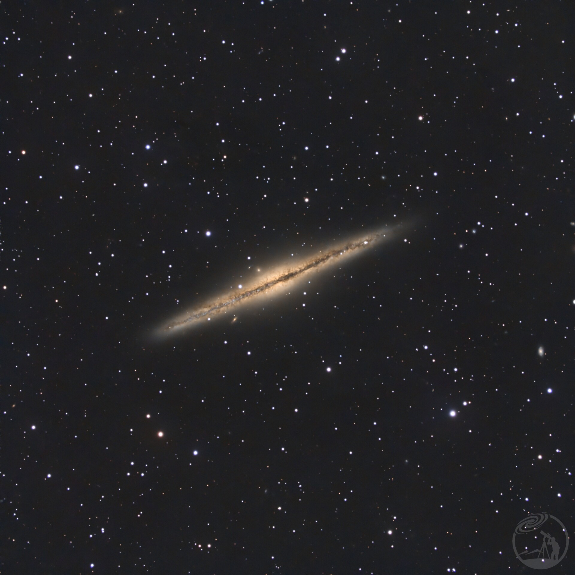 NGC891侧向星系