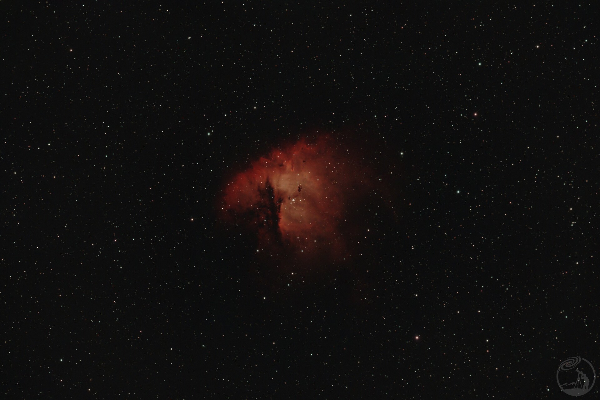 NGC281 可爱的吃豆人星云