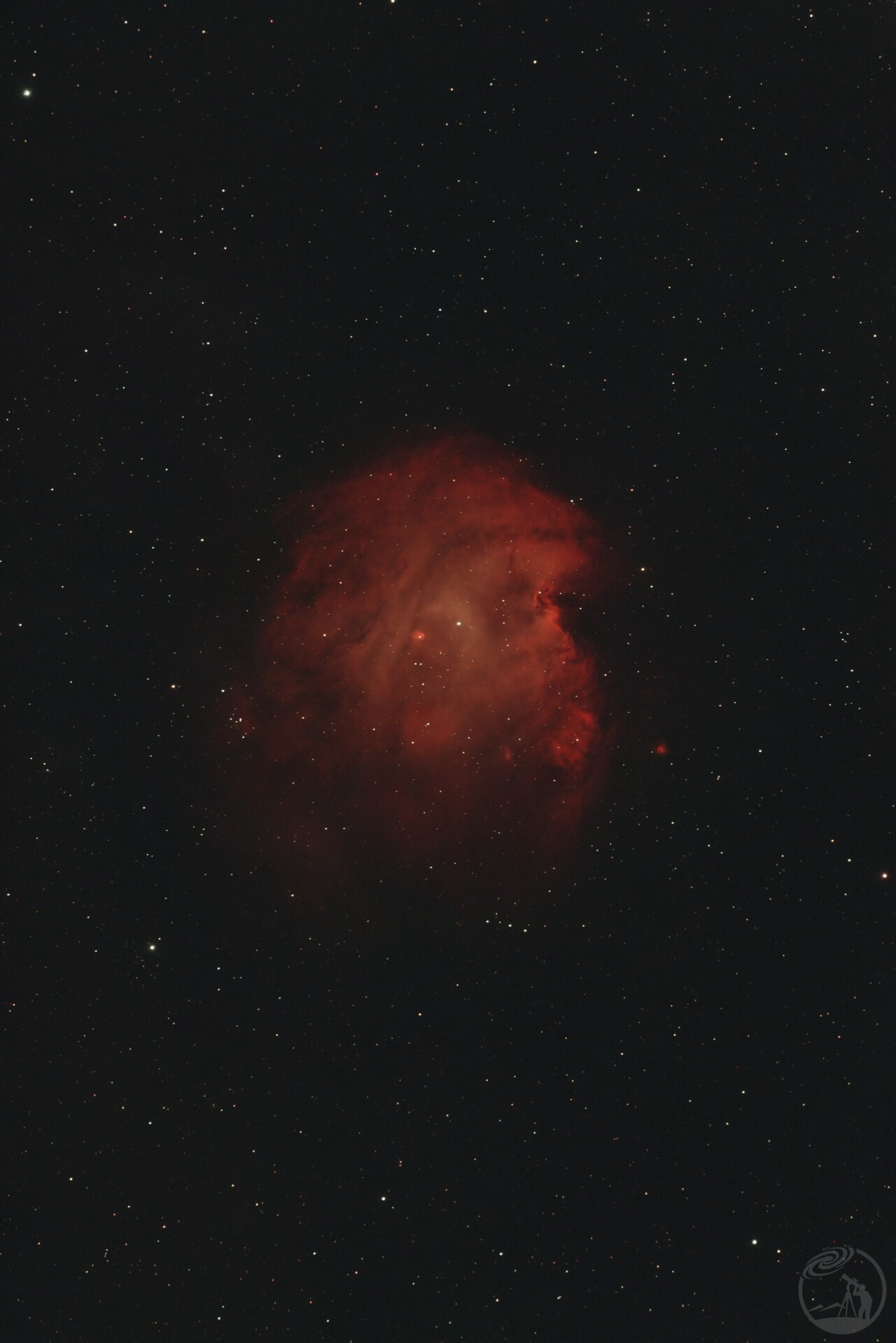 NGC2174 山顶洞人星云
