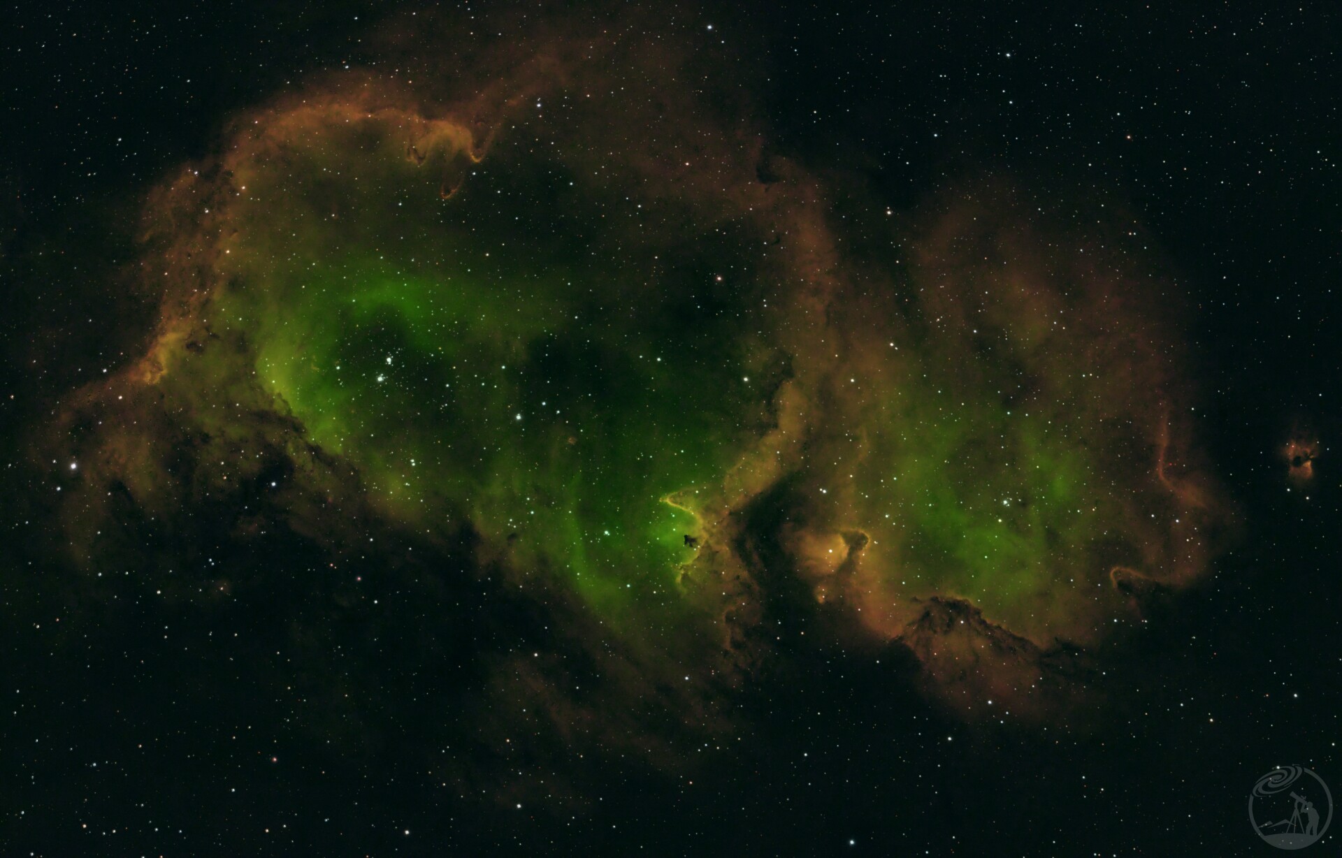IC1848 灵魂星云之小猪快跑