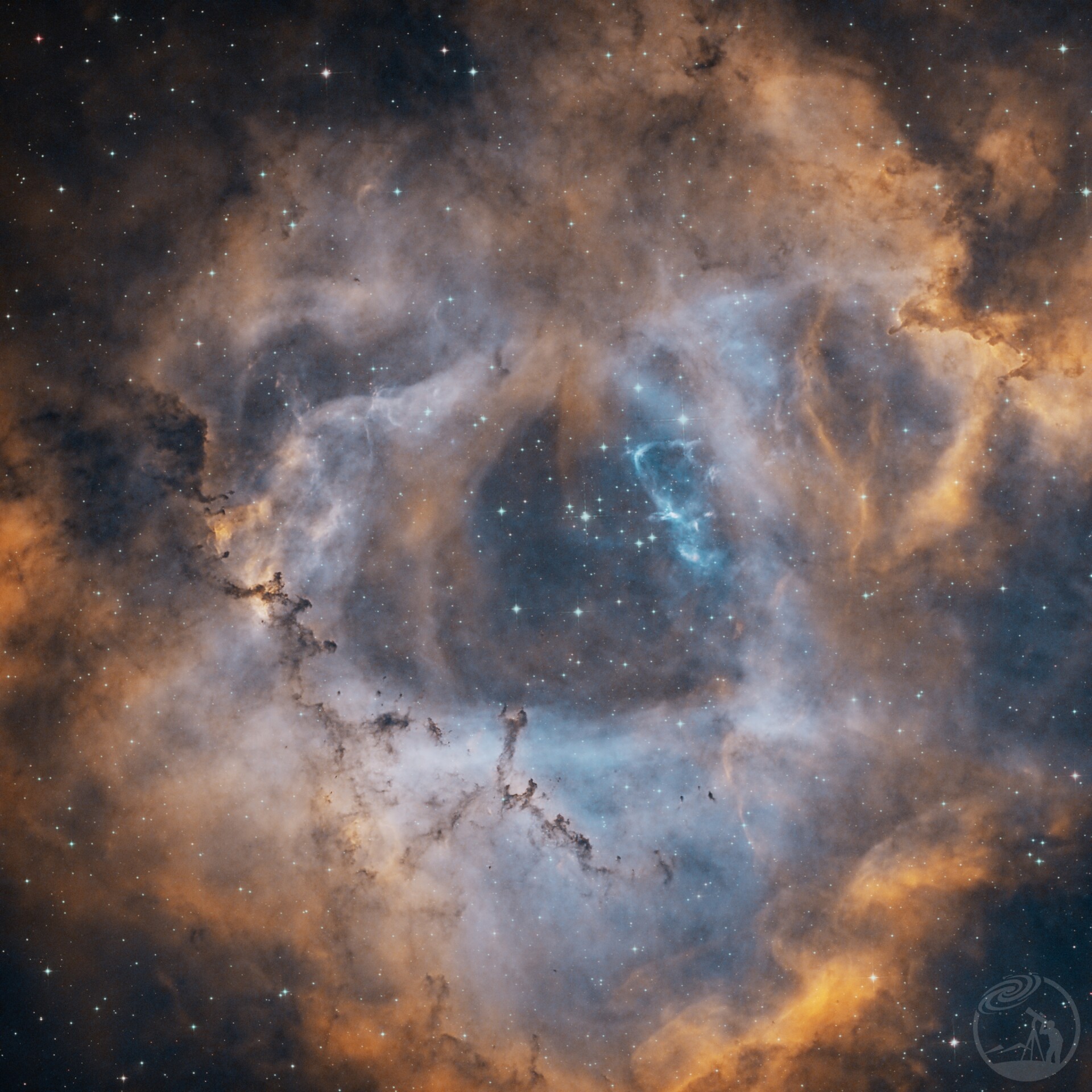 【城市深空】NGC2244玫瑰星云