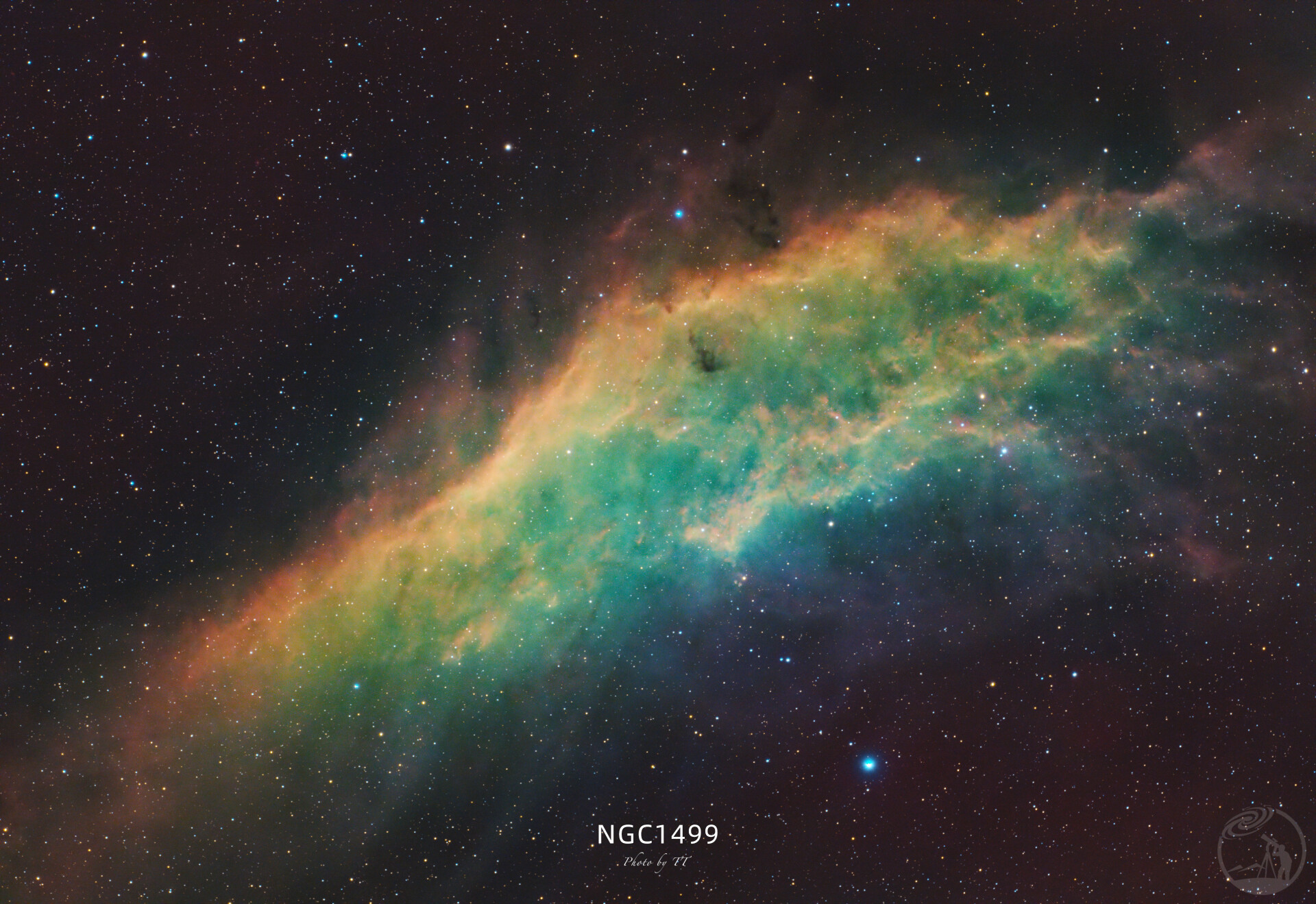 七彩祥云版的NGC1499