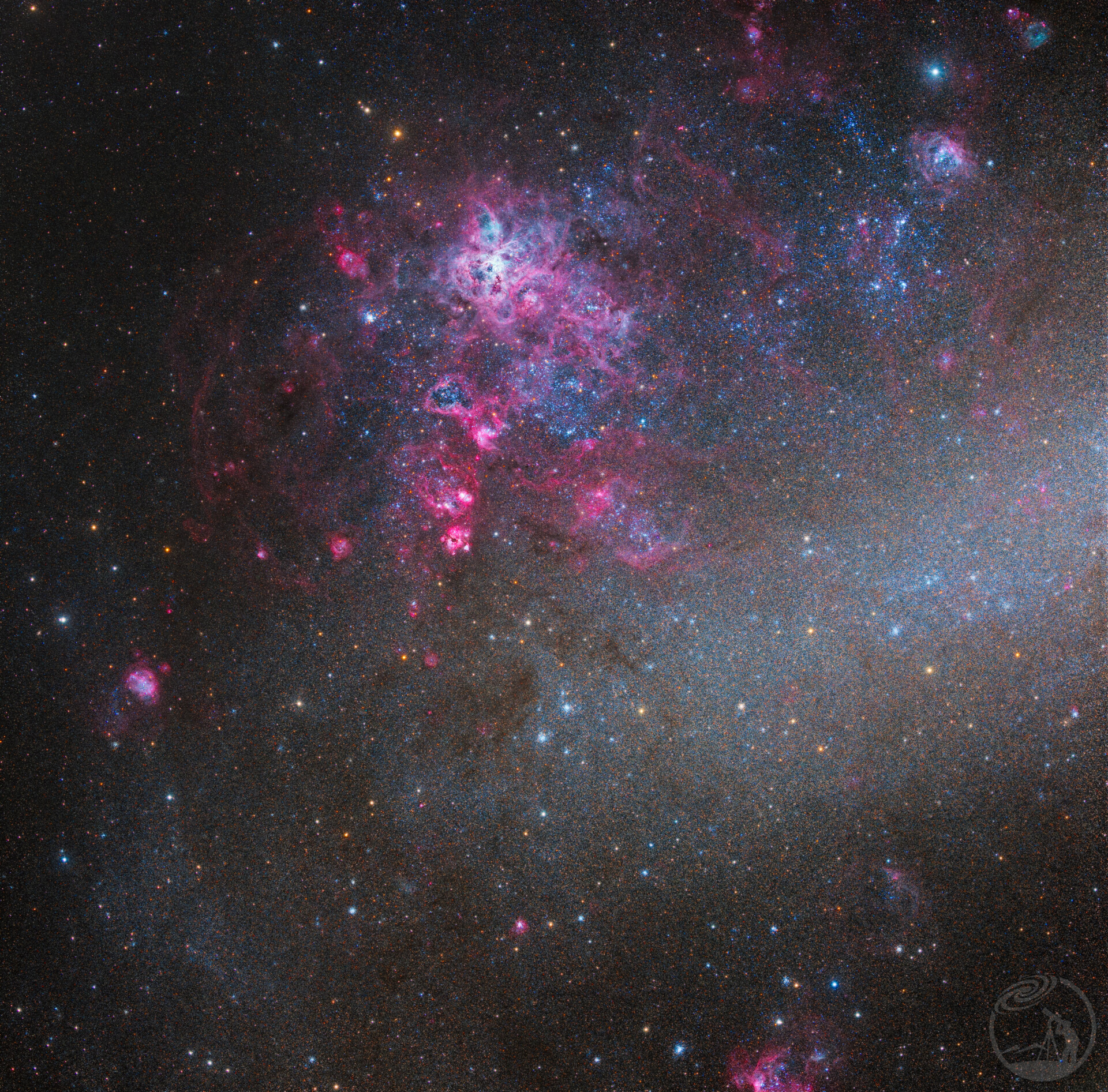LMC周围-NGC2070和它的小伙伴们