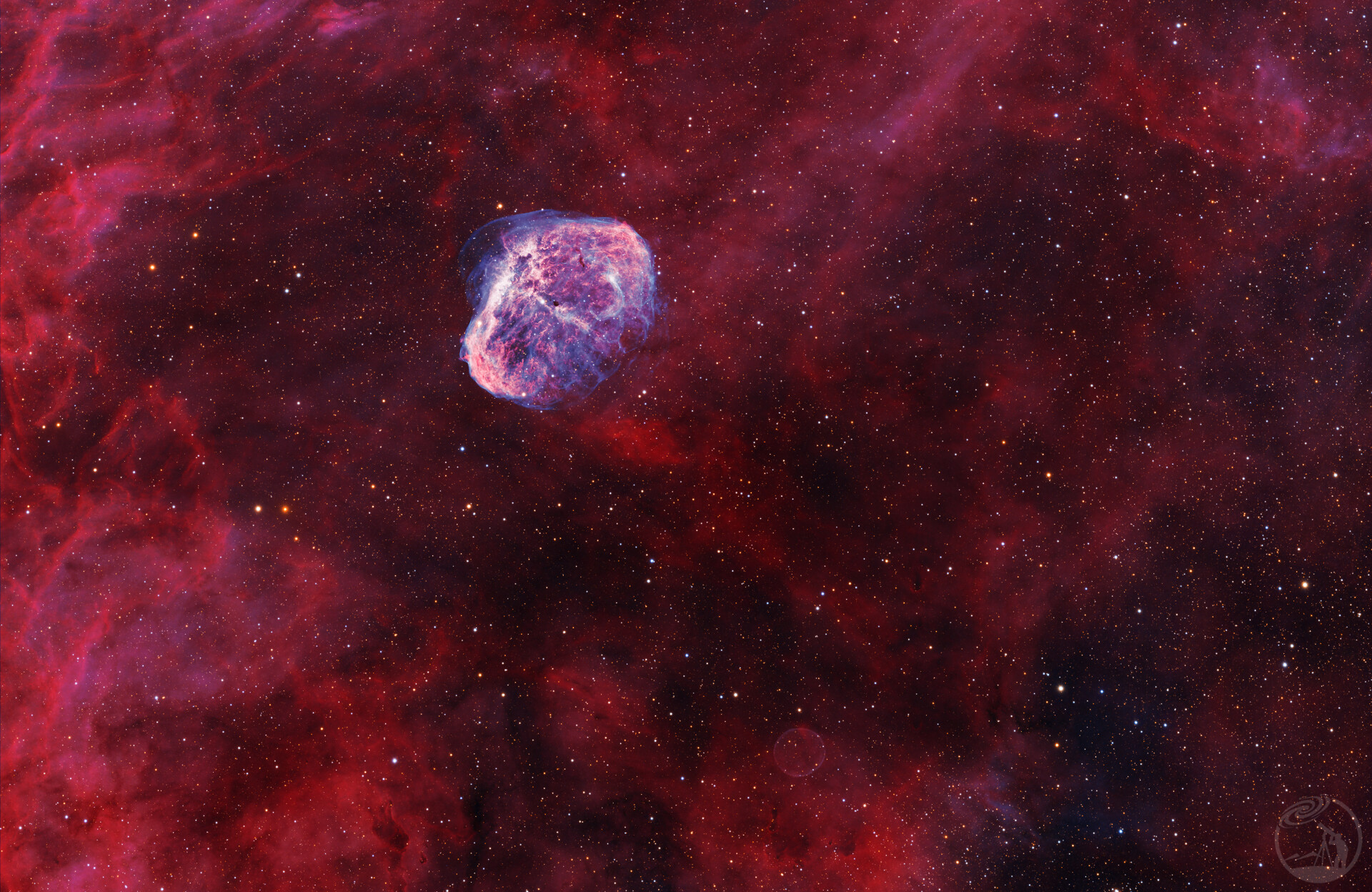 NGC6888眉月和泡泡