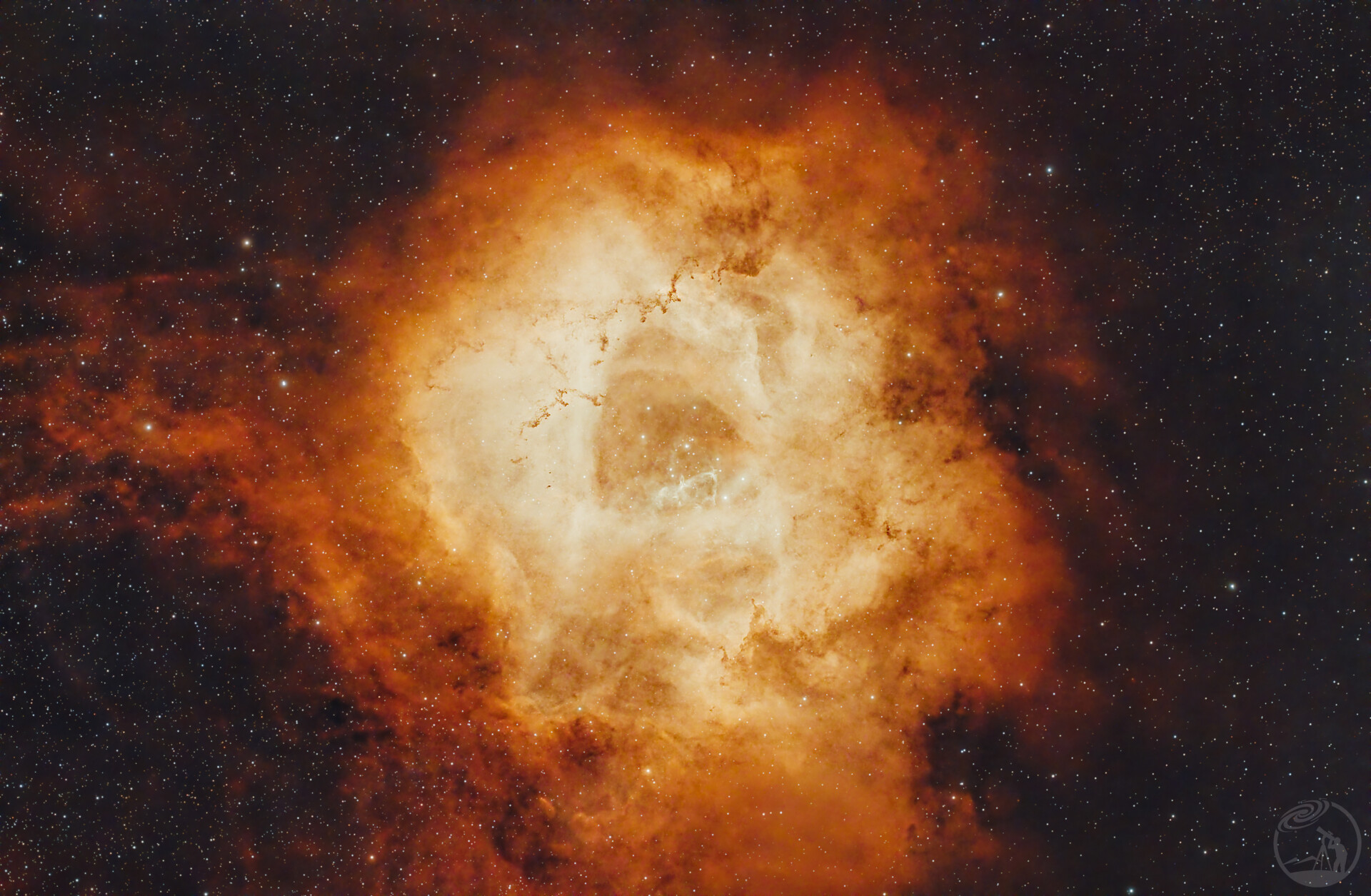 HOO玫瑰星云 NGC2237 C49