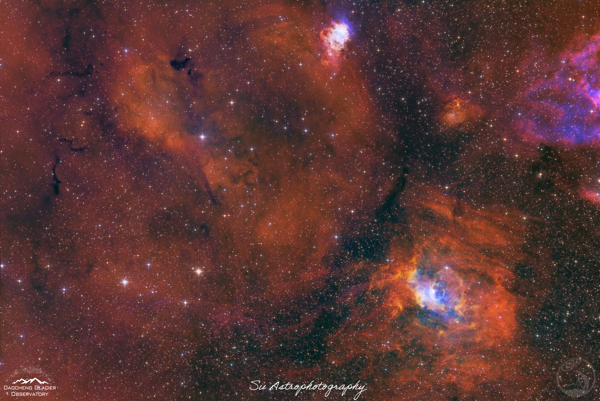 NGC7635 气泡星云广域