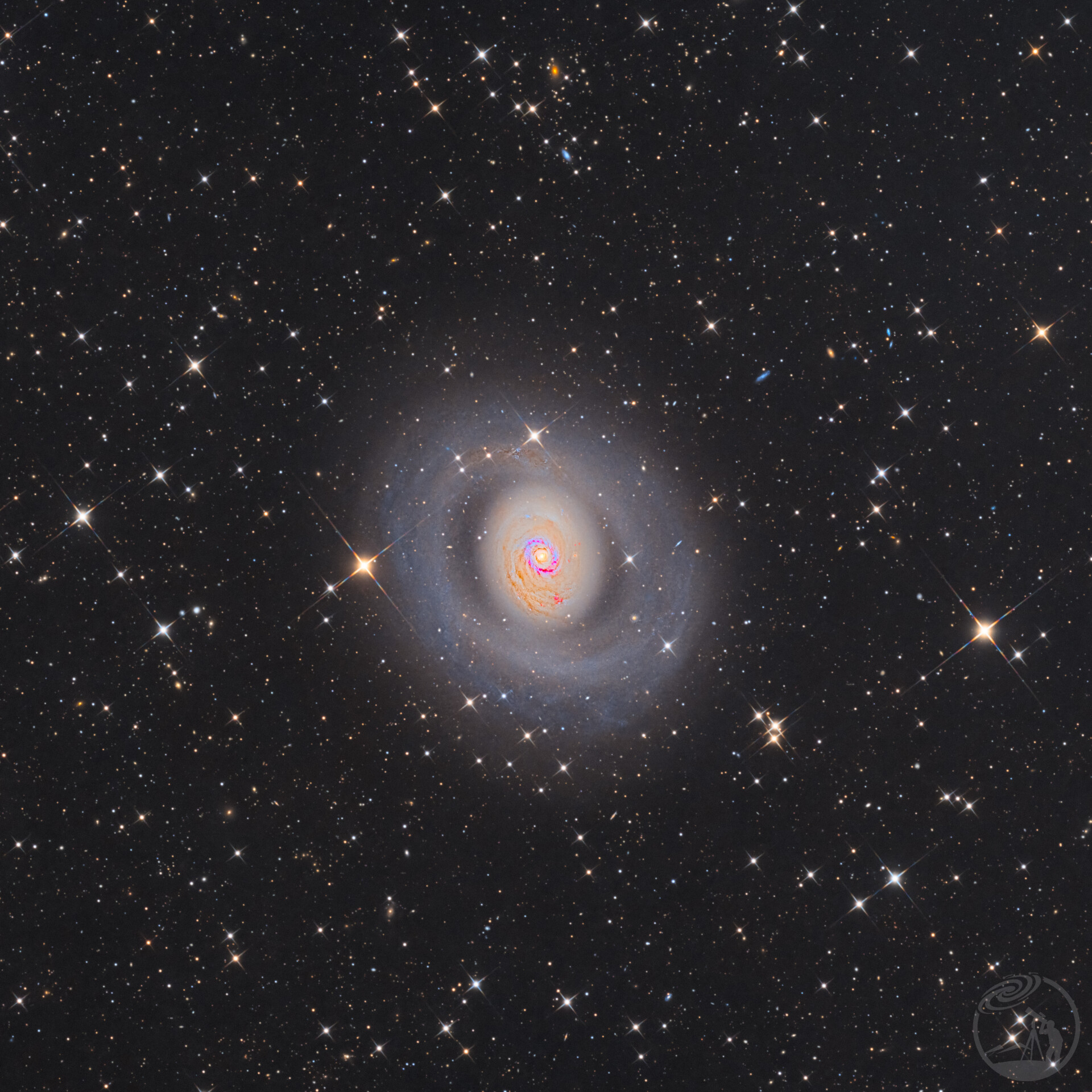 M94•双环漩涡星系(核心裁剪)