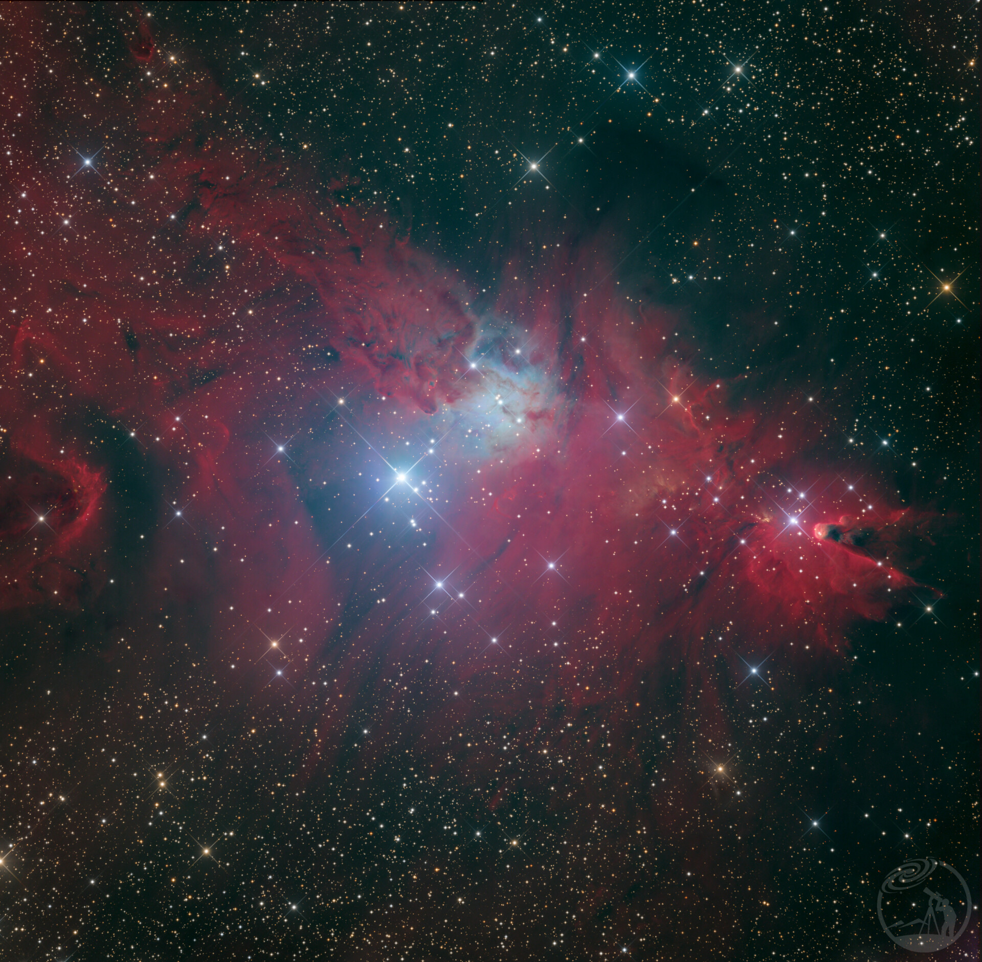 NGC2264圣诞树星团