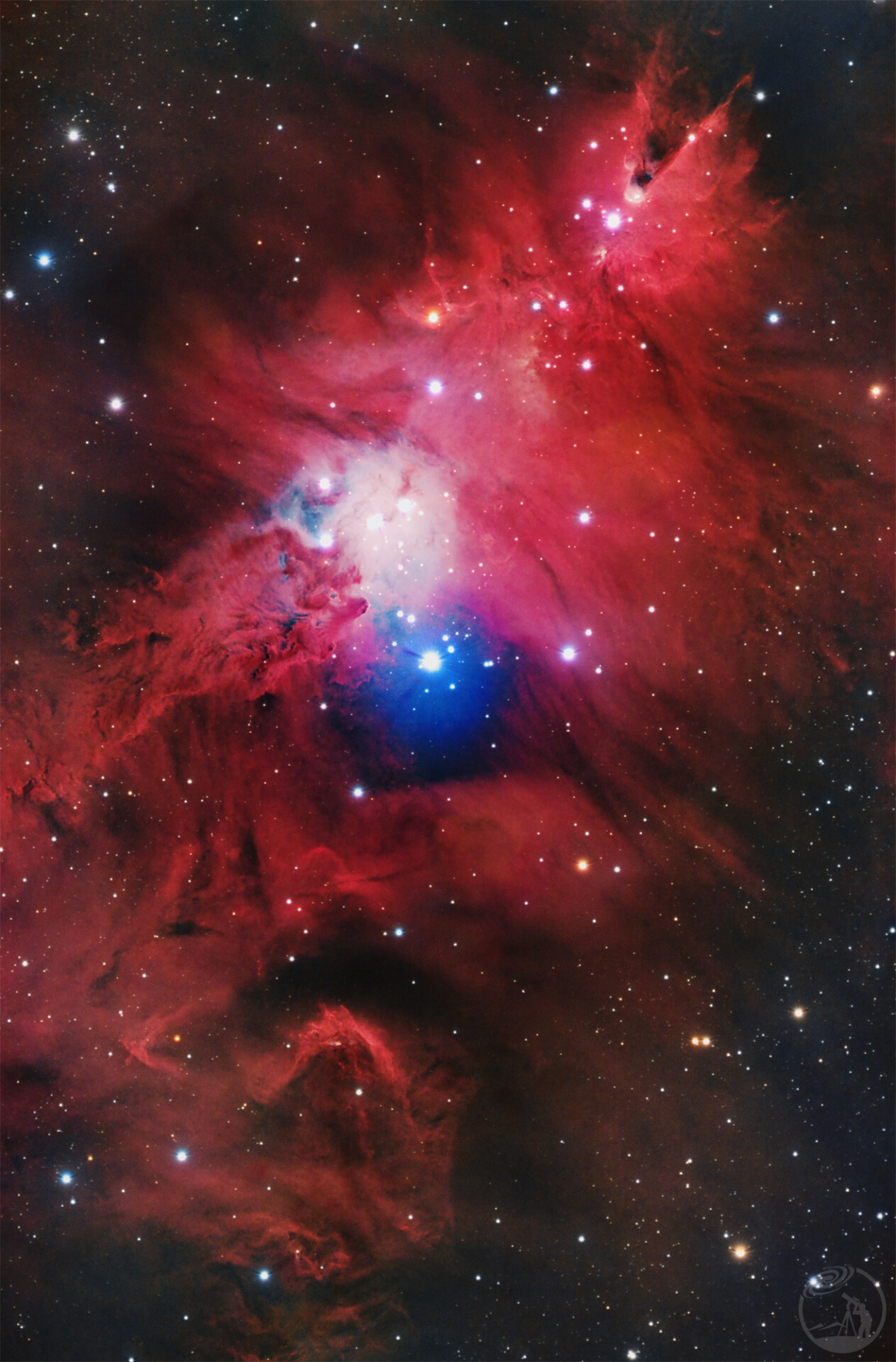 NGC2264火红圣诞树V2