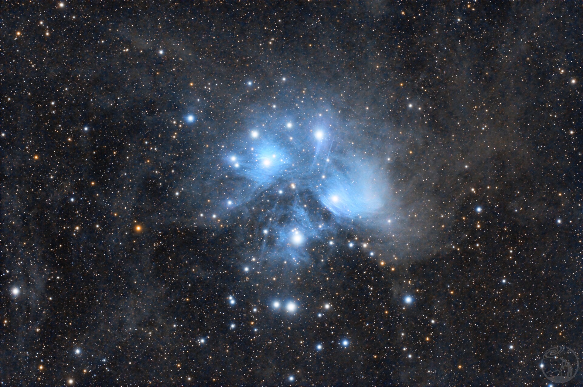 M45昴星团——迷人的蓝色光芒