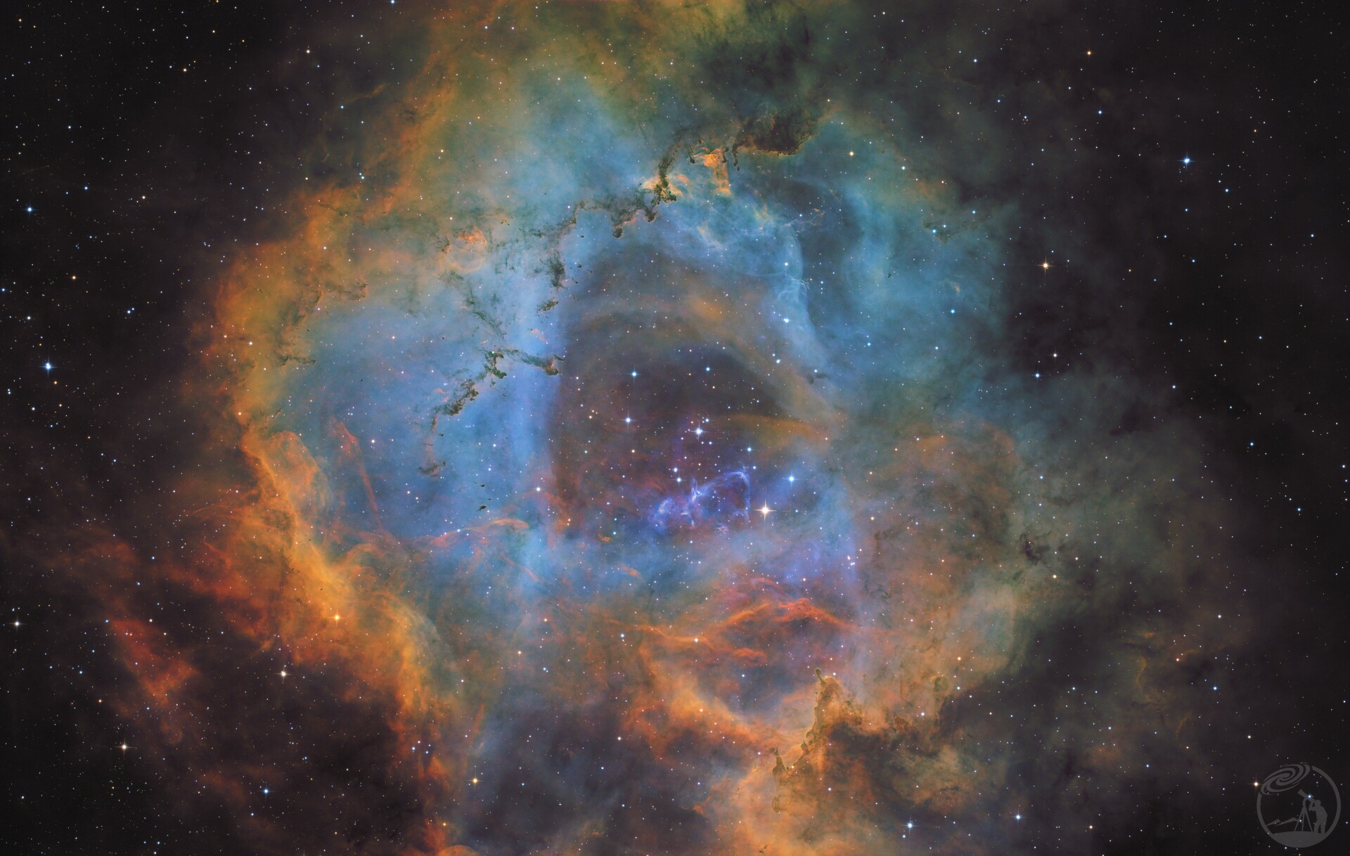 玫瑰星云NGC2237（6级区）