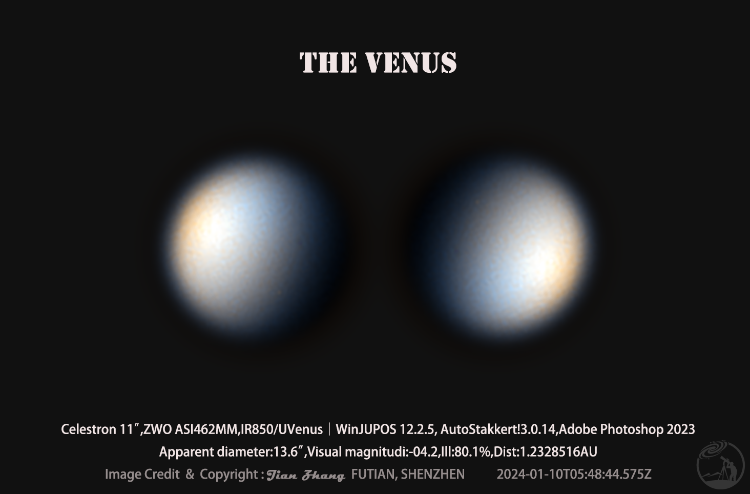 20240109金星（相位80.1%）