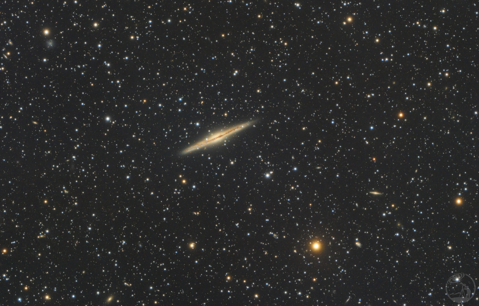 NGC891及周边