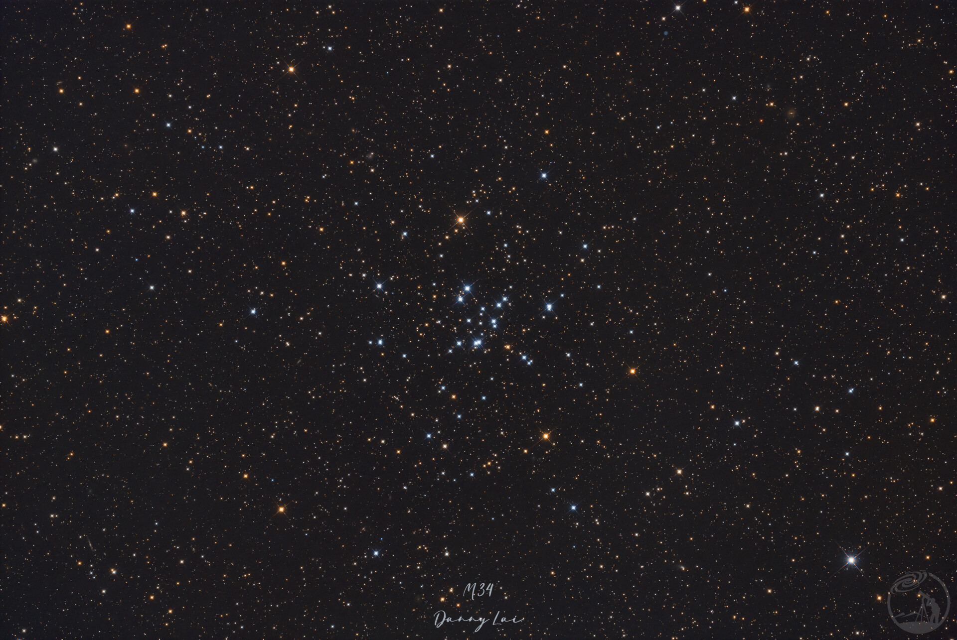M34疏散星团
