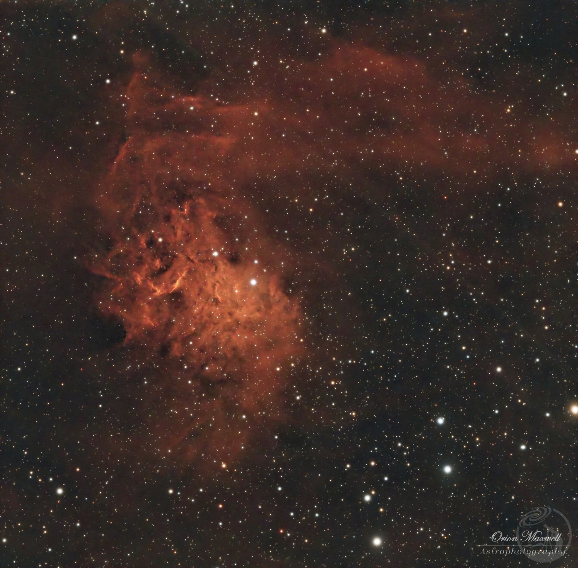 flame star nebula IC405