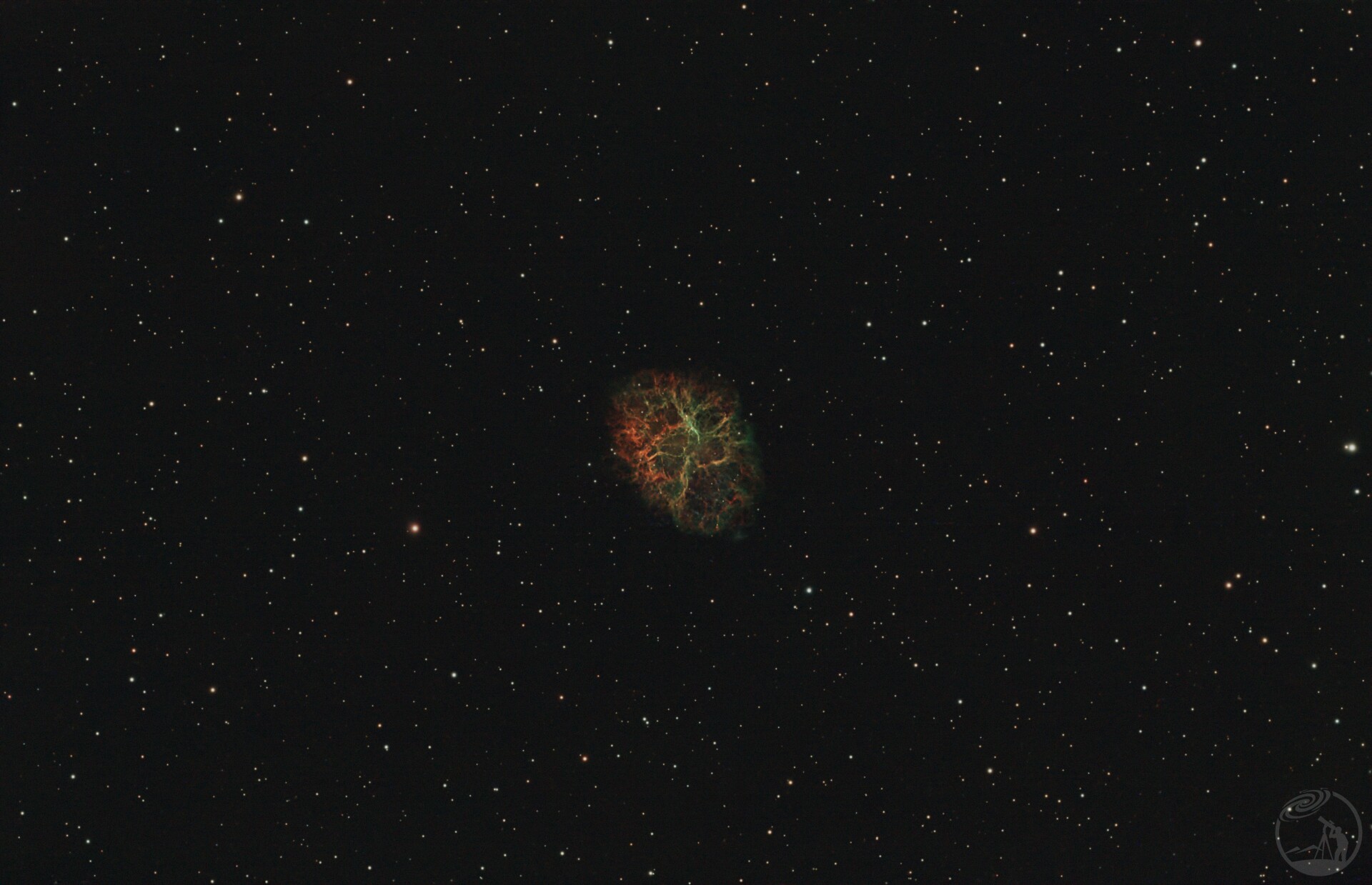 127SLT 8级环境深空 M1蟹状星云