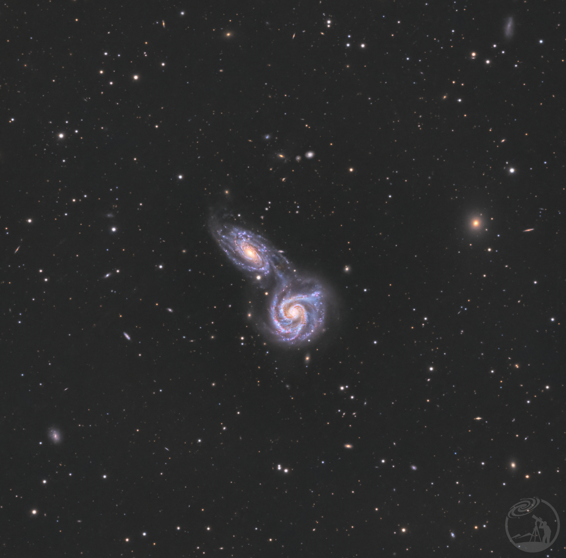 ARP271相互作用星系