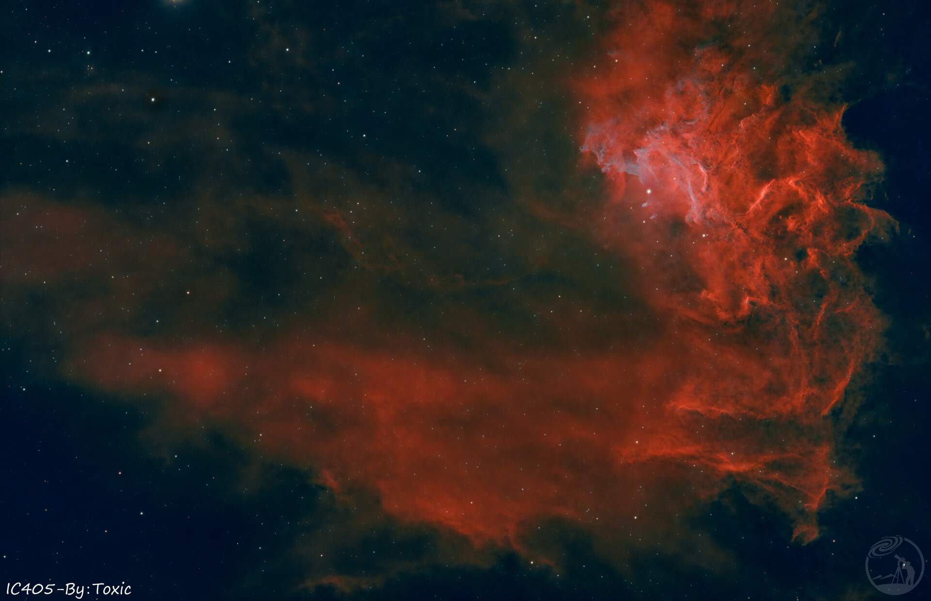 IC405火焰星云